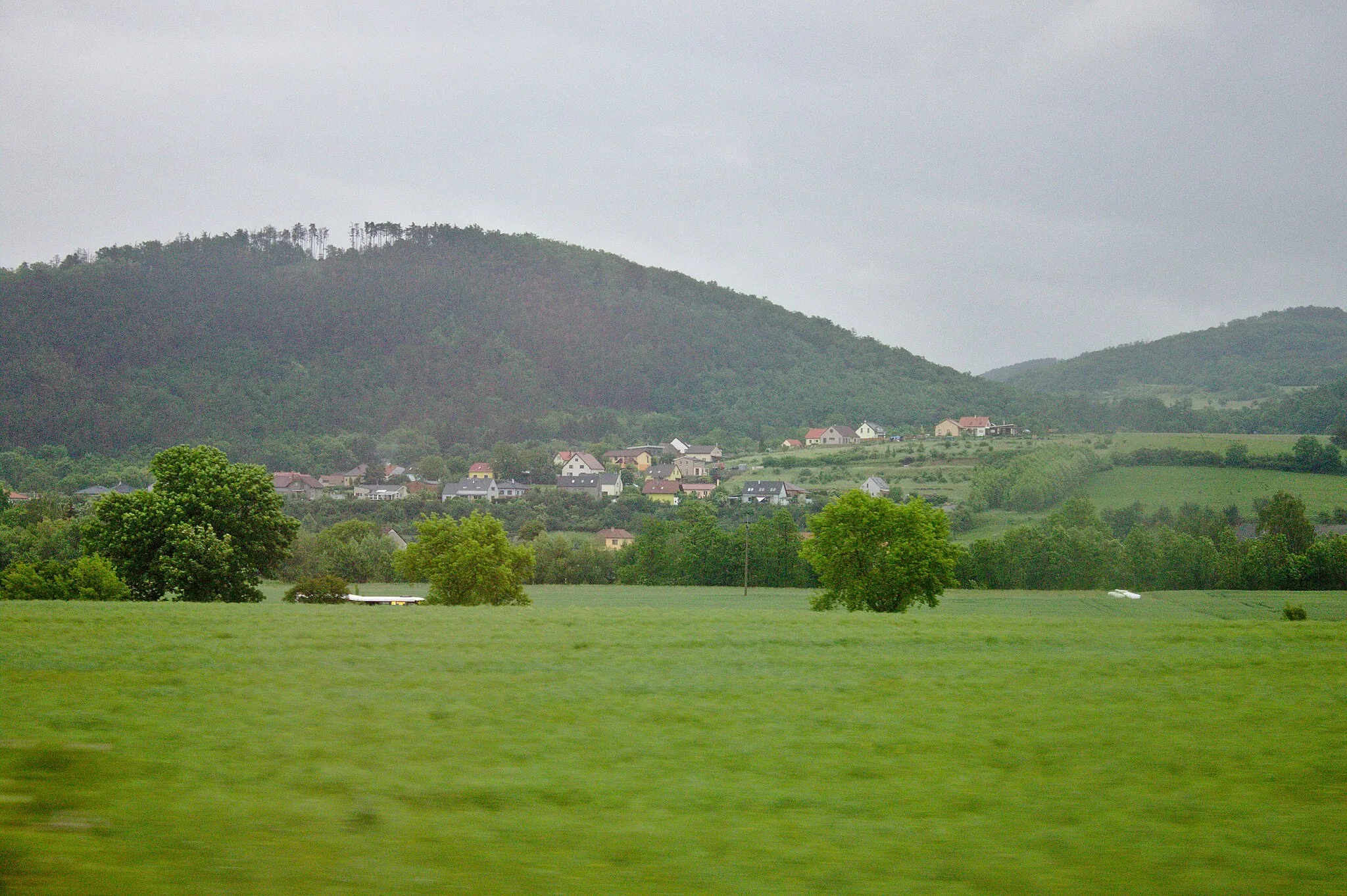 Photo showing: View of the village of Chodouň