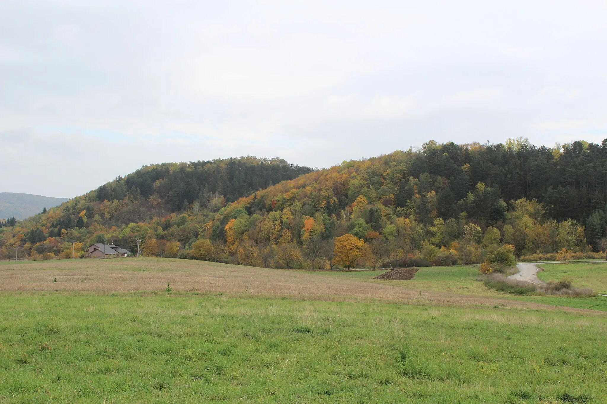 Photo showing: View of Beroun from Děd hill, Central Bohemian region, CZ