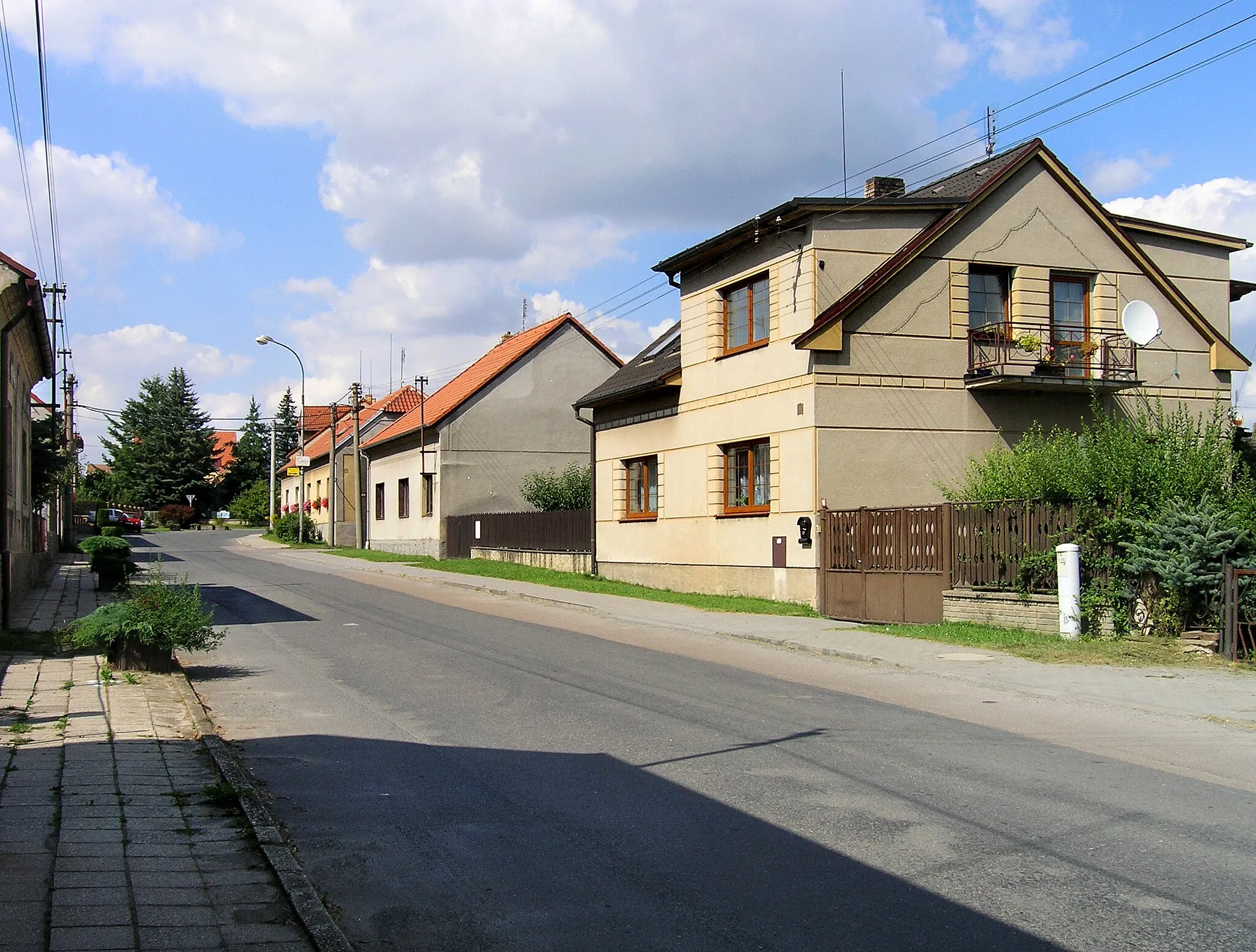 Photo showing: Kladenská street in Žilina by Kladno, Czech Republic