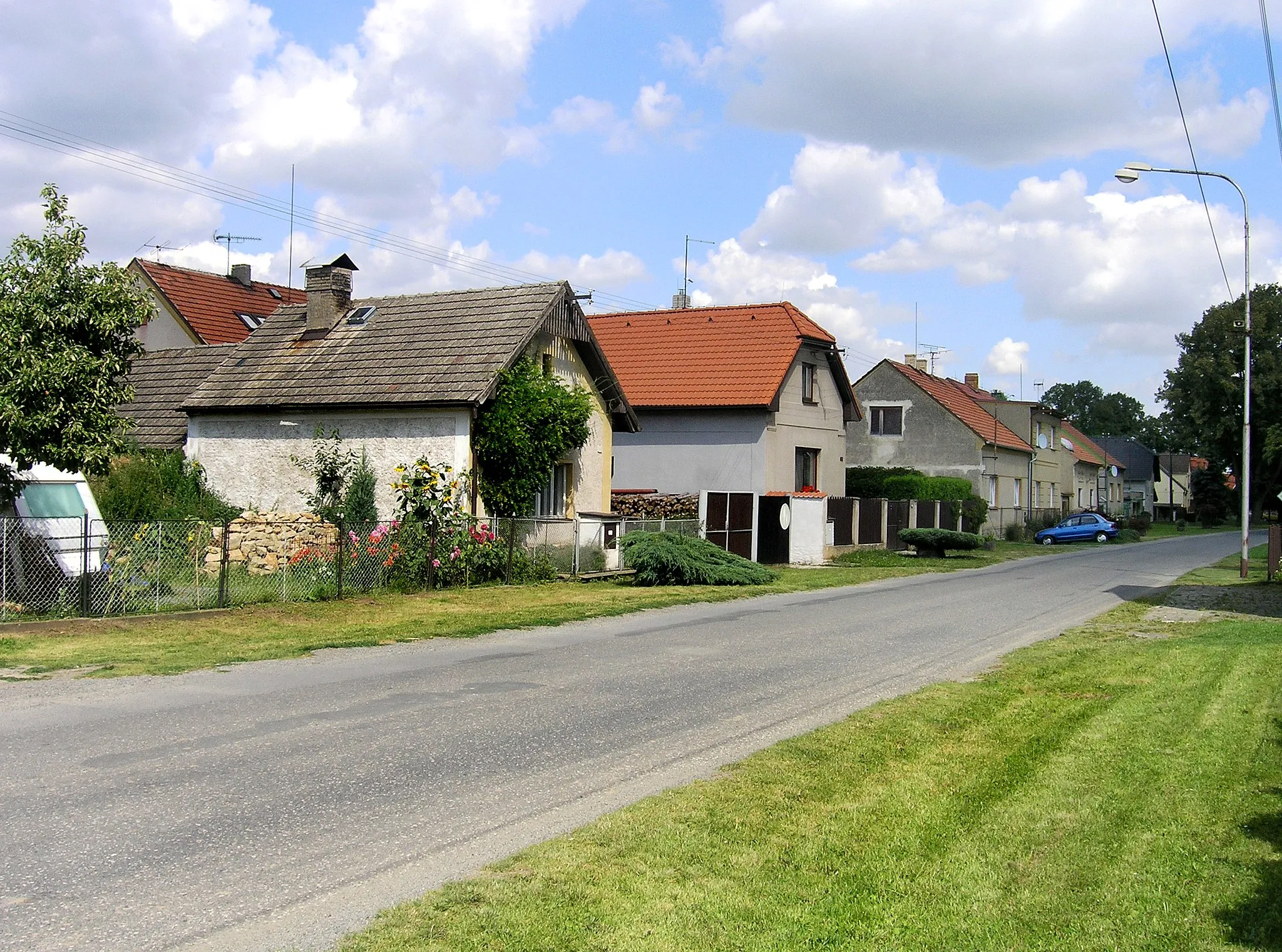 Photo showing: Žilinská street in Žilina by Kladno, Czech Republic