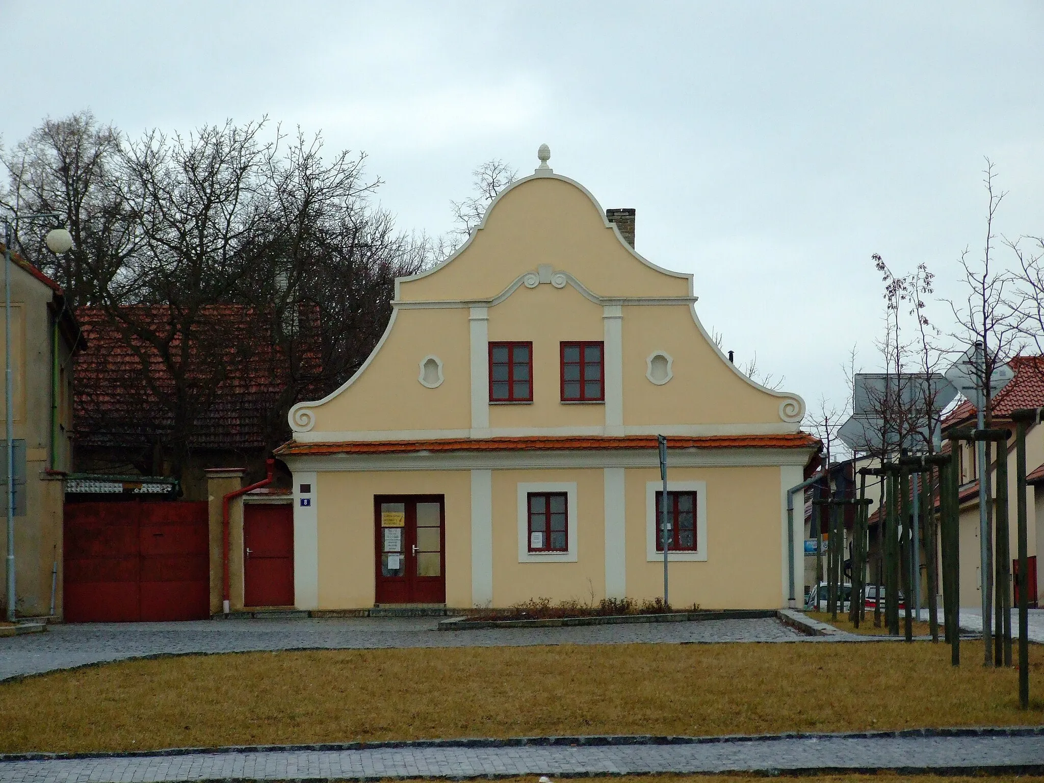Photo showing: Town Unhošť in Central Bohemian region, CZ