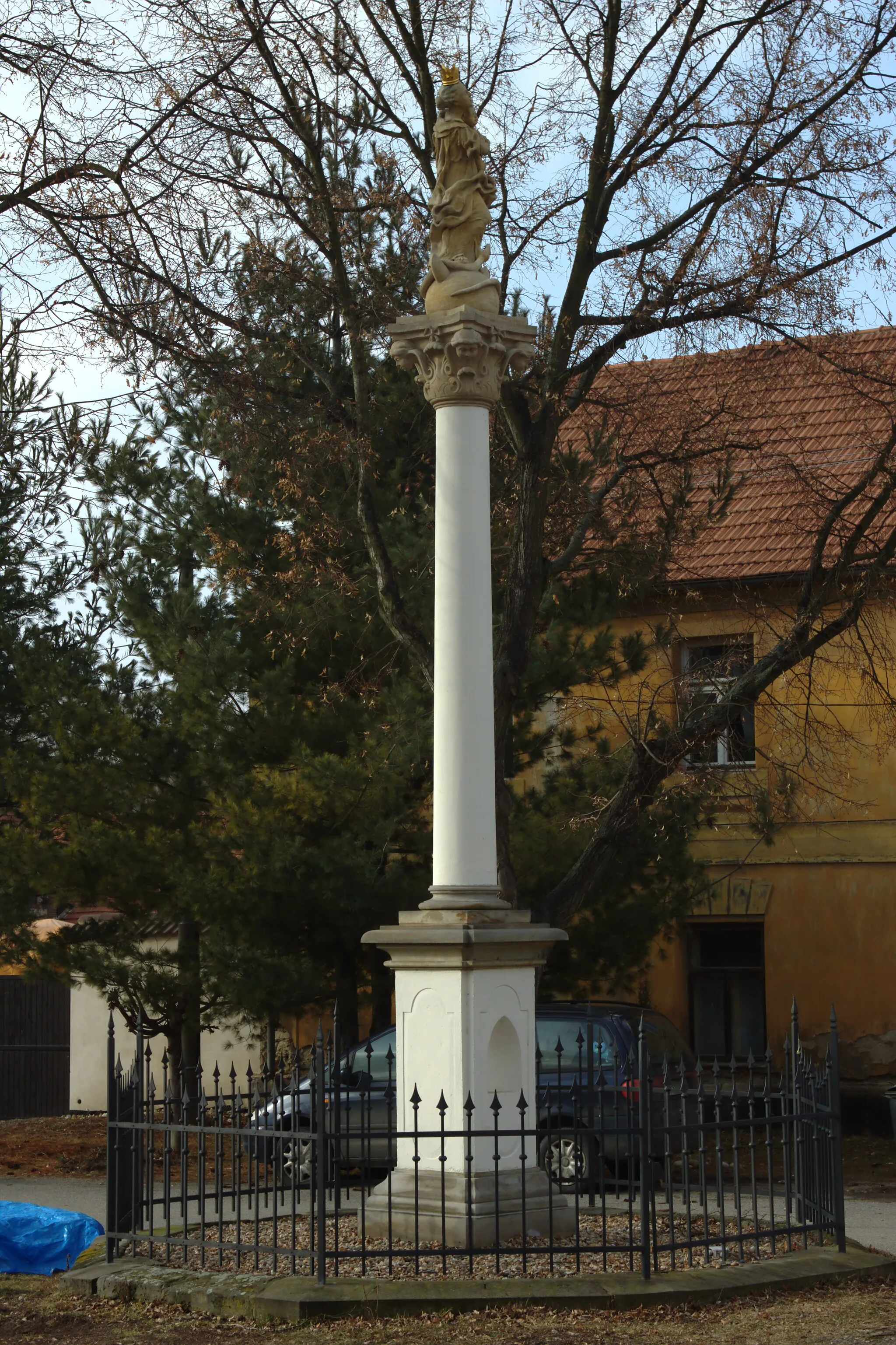 Photo showing: Sazená, a town in Kladno District, Central Bohemian Region, CZ