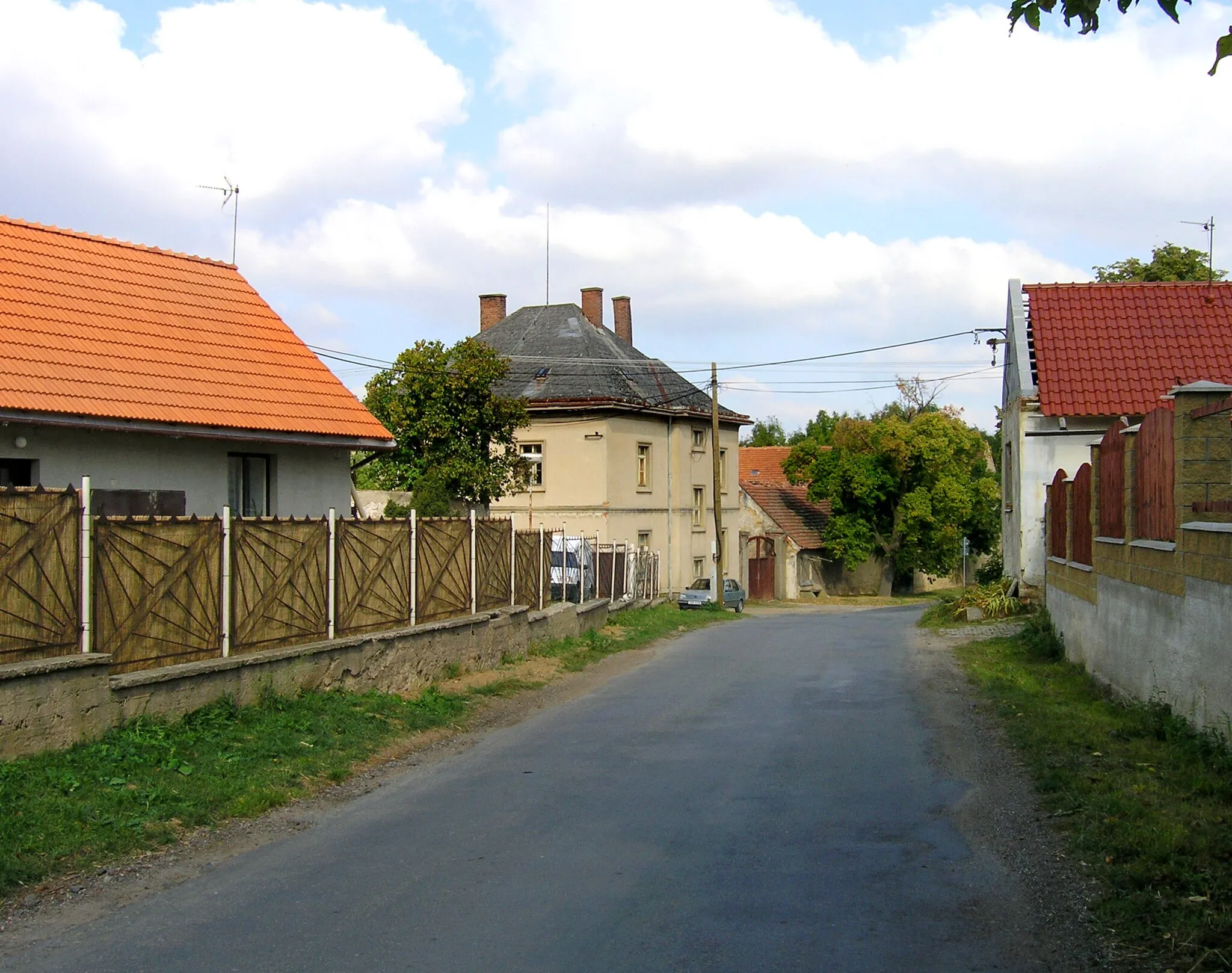 Photo showing: South part of Vrátkov village, Czech Republic