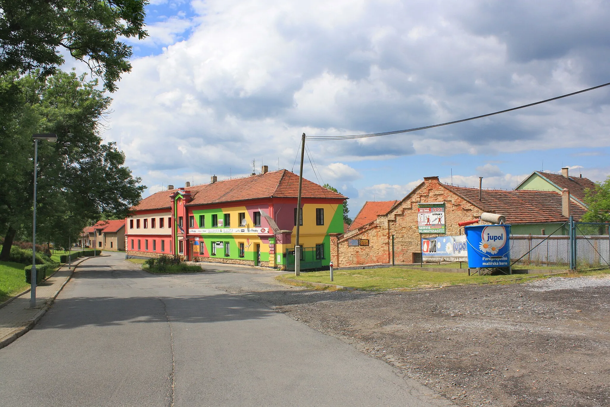 Photo showing: Upper common in Nová Ves II, part of Rostoklaty, Czech Republic