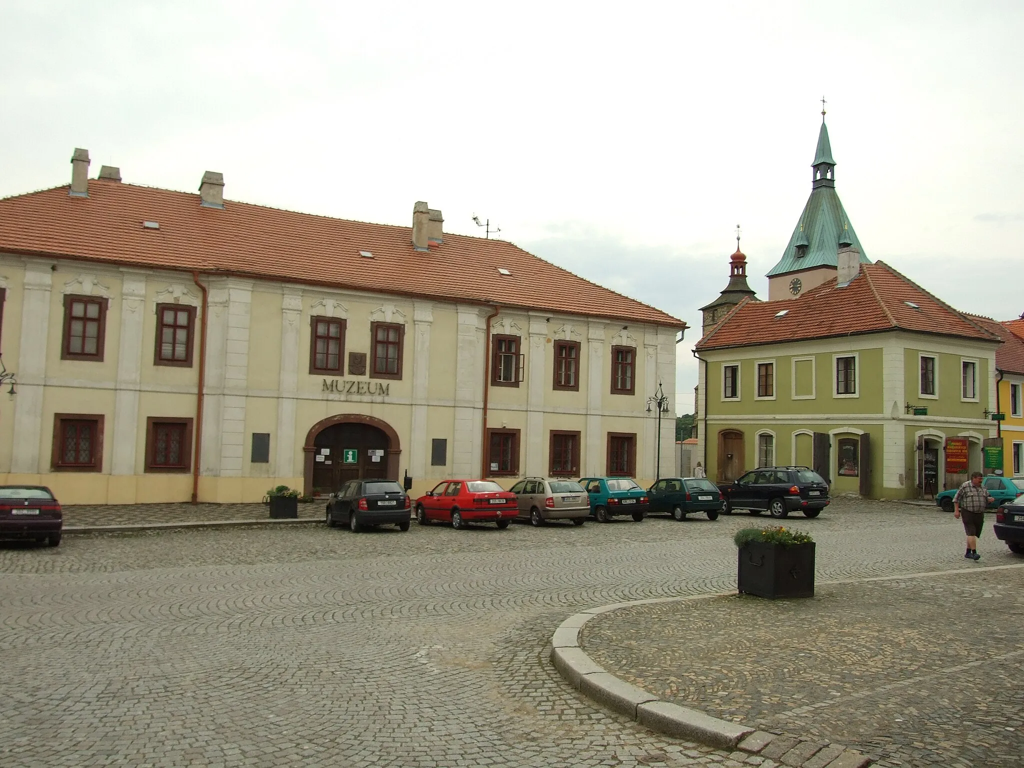 Photo showing: Town of Kouřim near Český Brod and Kostelec nad Černými Lesy in Central Bohemian region, CZ