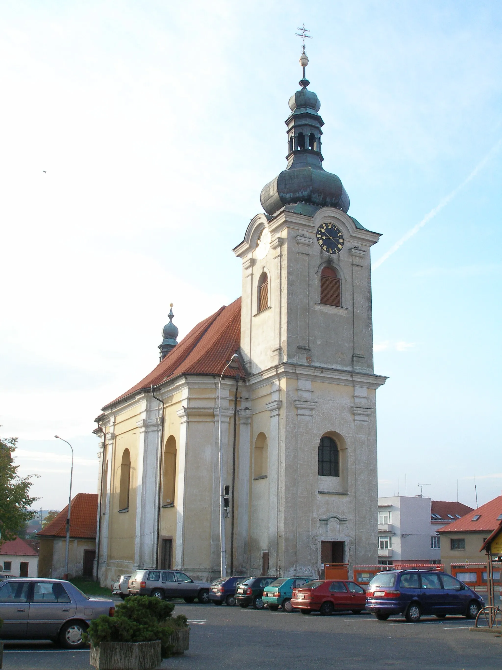 Photo showing: Uhlířské Janovice - kostel sv. Aloise