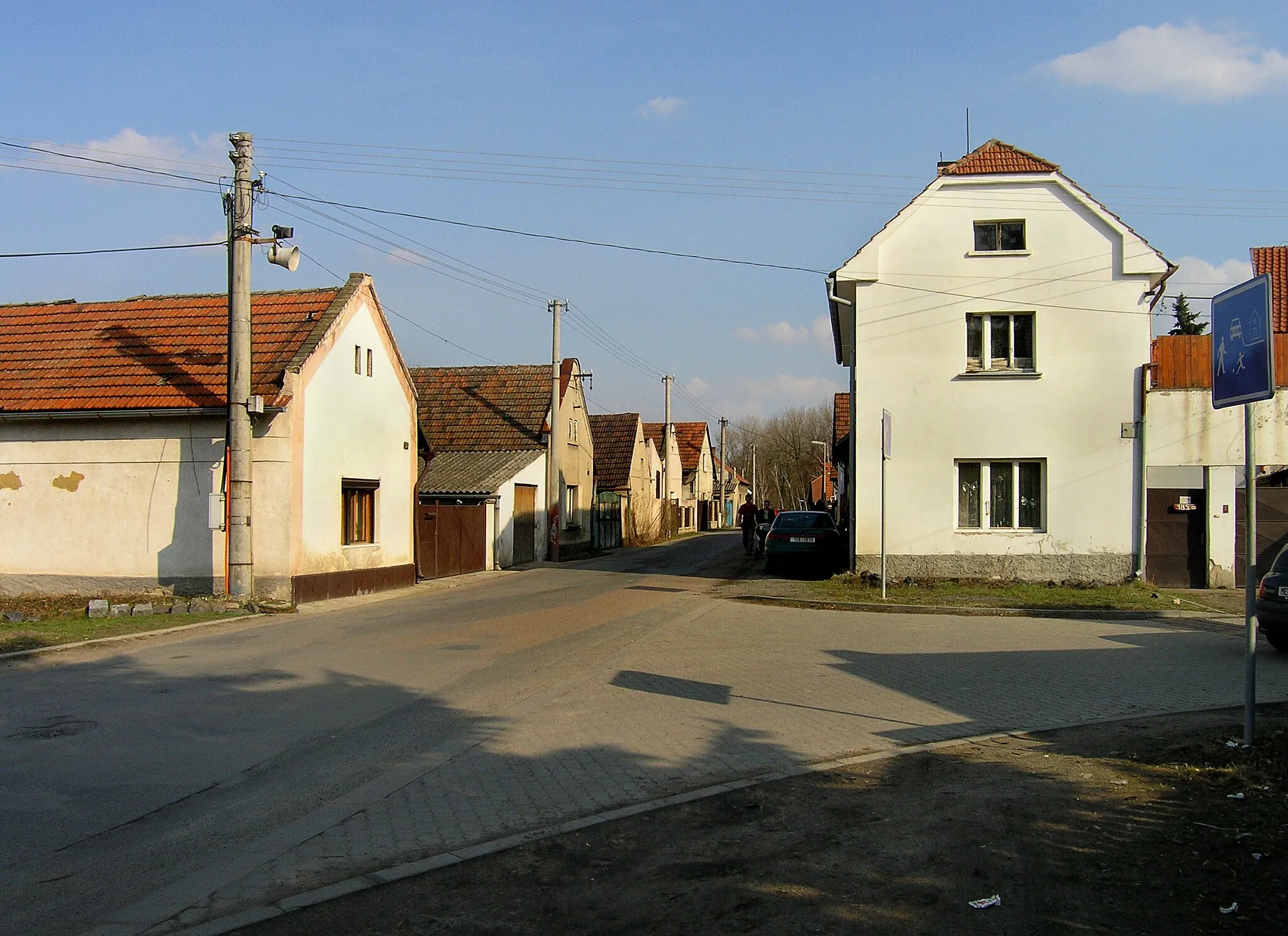 Photo showing: East part of Tuahň village, Czech Republic