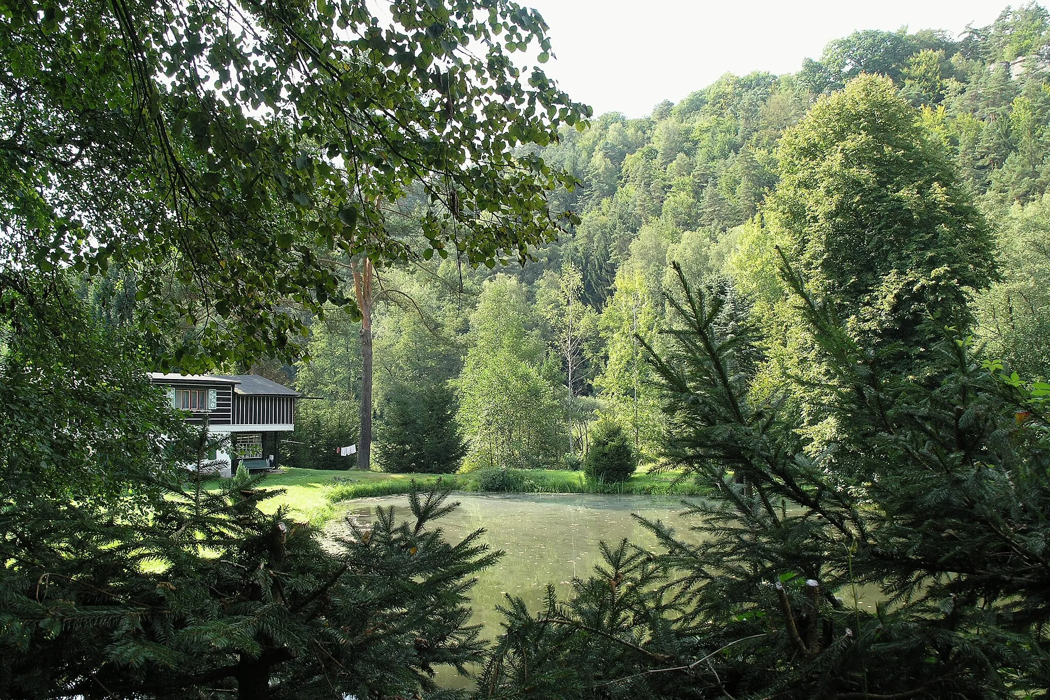 Photo showing: Vojtěchov - Boudecký mlýn