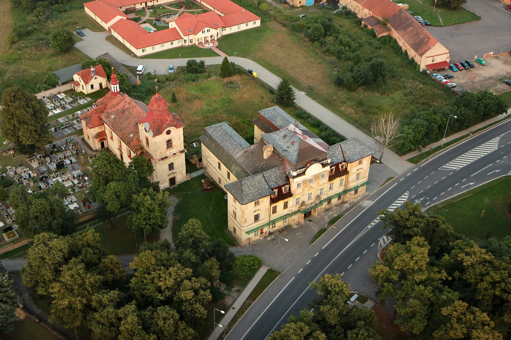 Photo showing: Luštěnice Castle in Luštěnice village, Czech Republic