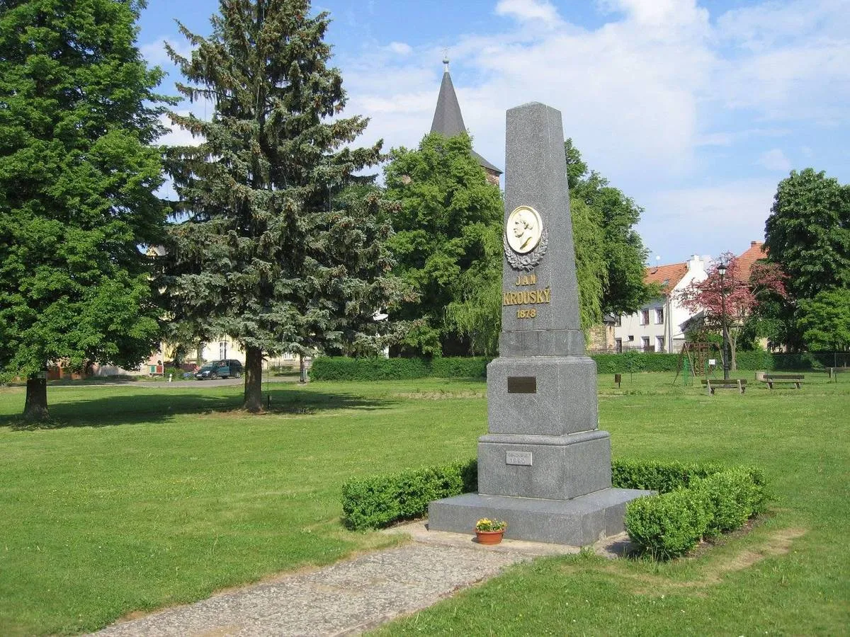 Photo showing: Memorial in Katusice in Mladá Boleslav District – entry no. 21652.
