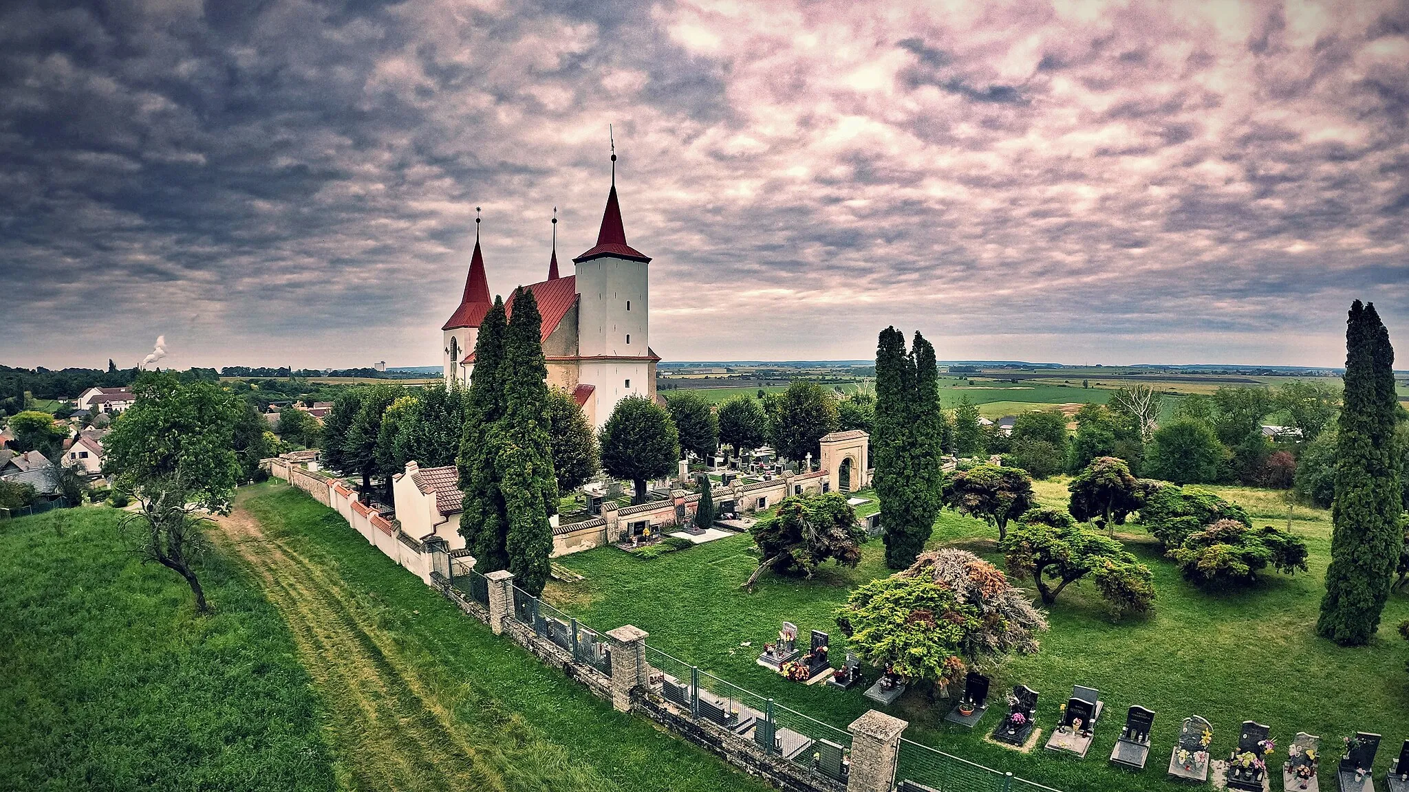 Photo showing: Sýčina, Kostel sv. Václava