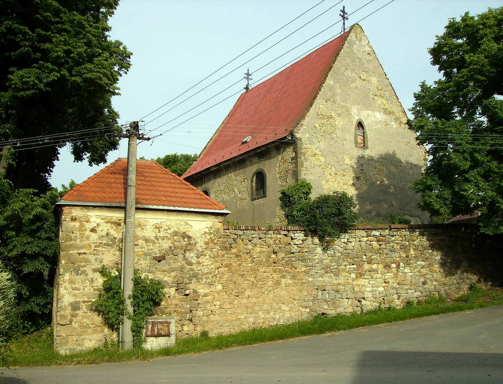 Photo showing: Kostel sv. Havla ve Vykáni / St Gall church in Vykáň