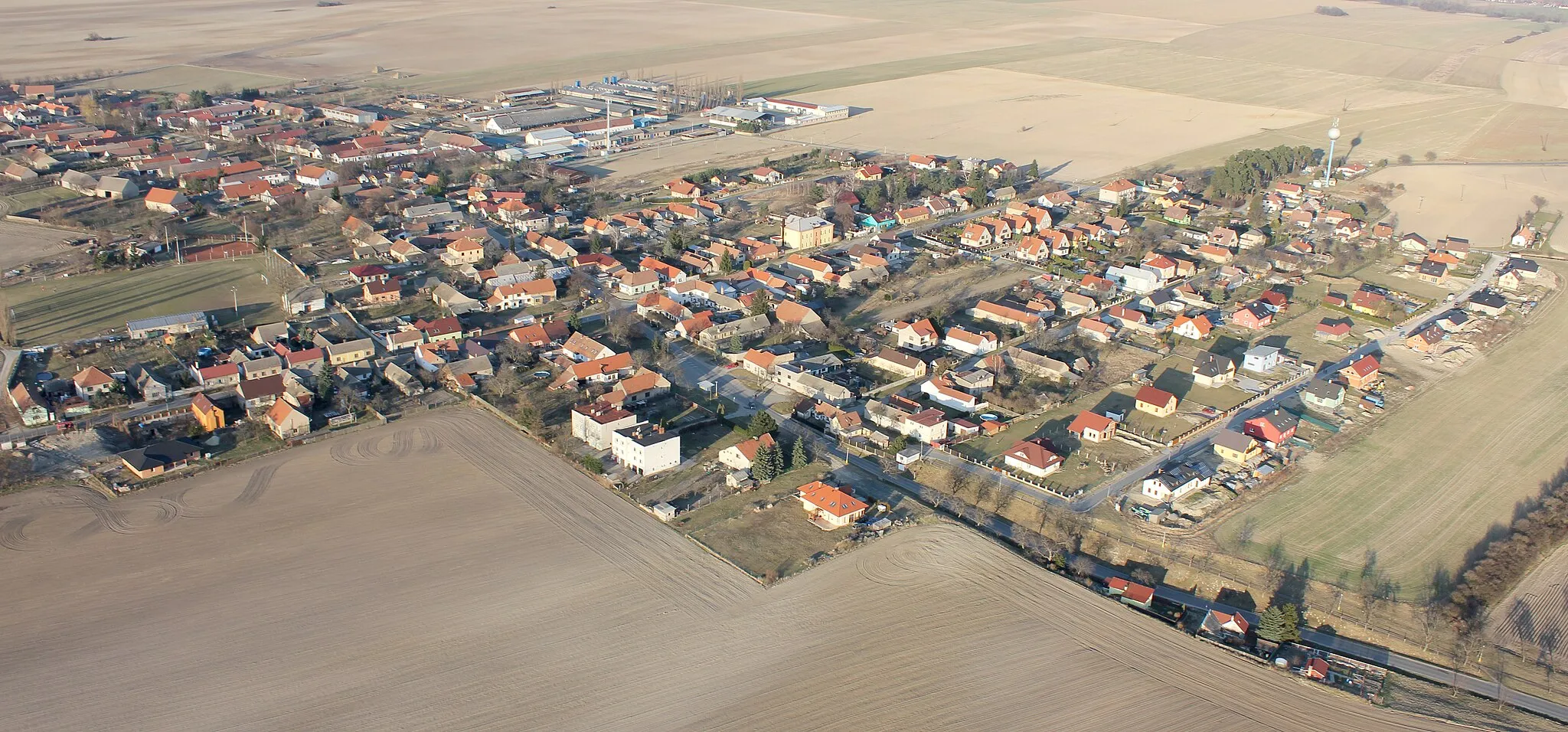 Photo showing: aerial photo