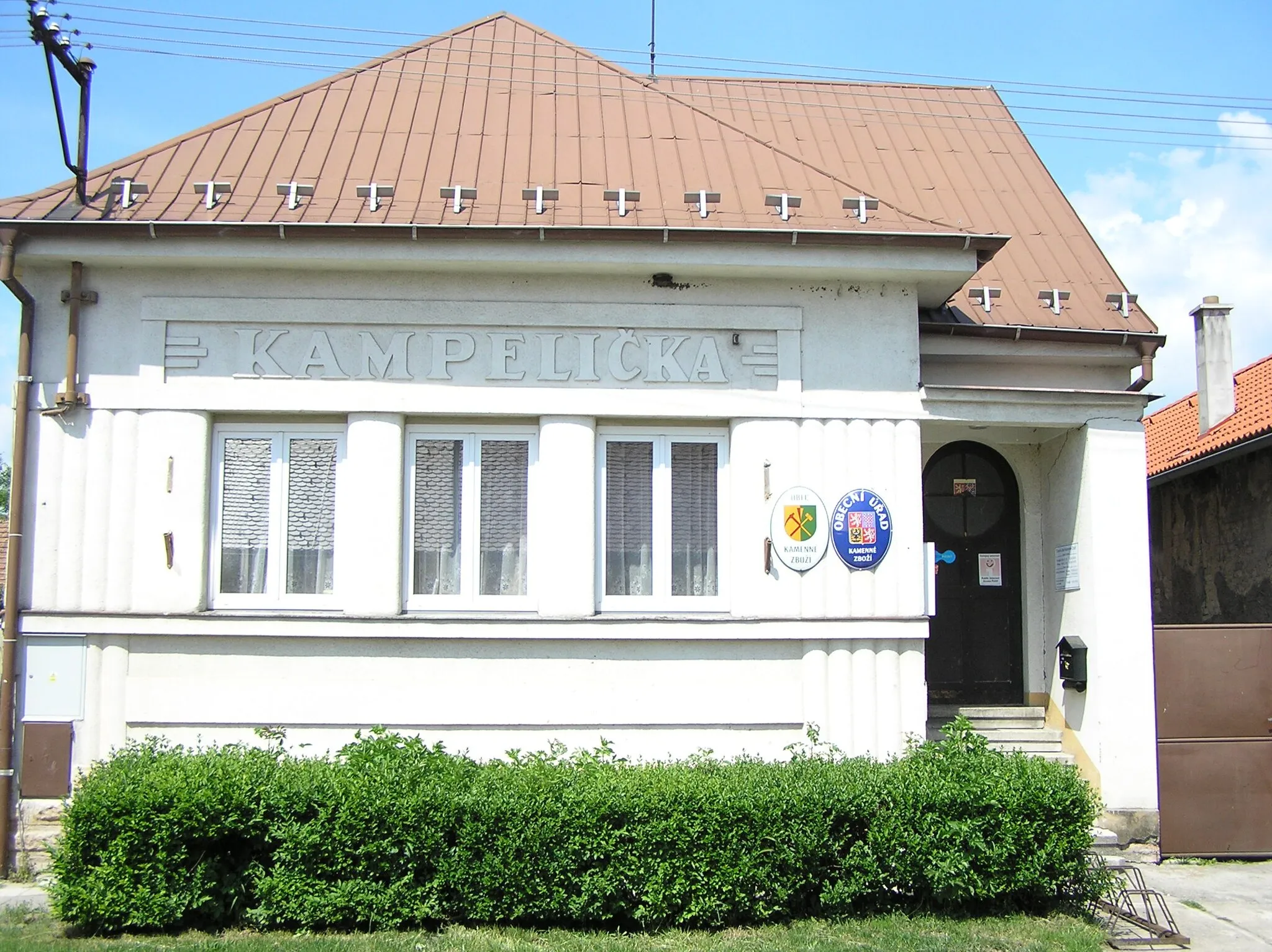 Photo showing: Kamenné Zboží, the local authority