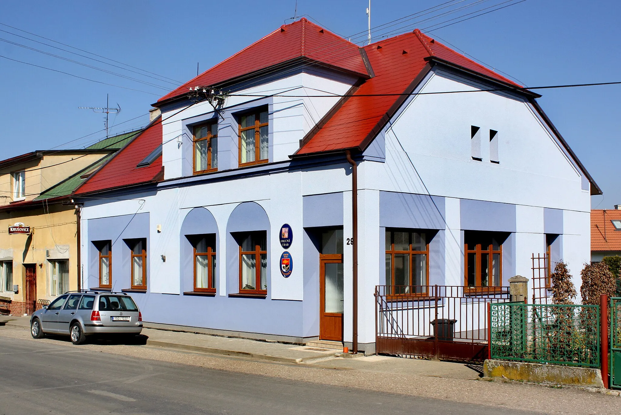 Photo showing: Municipal office in Chotěšice, Czech Republic