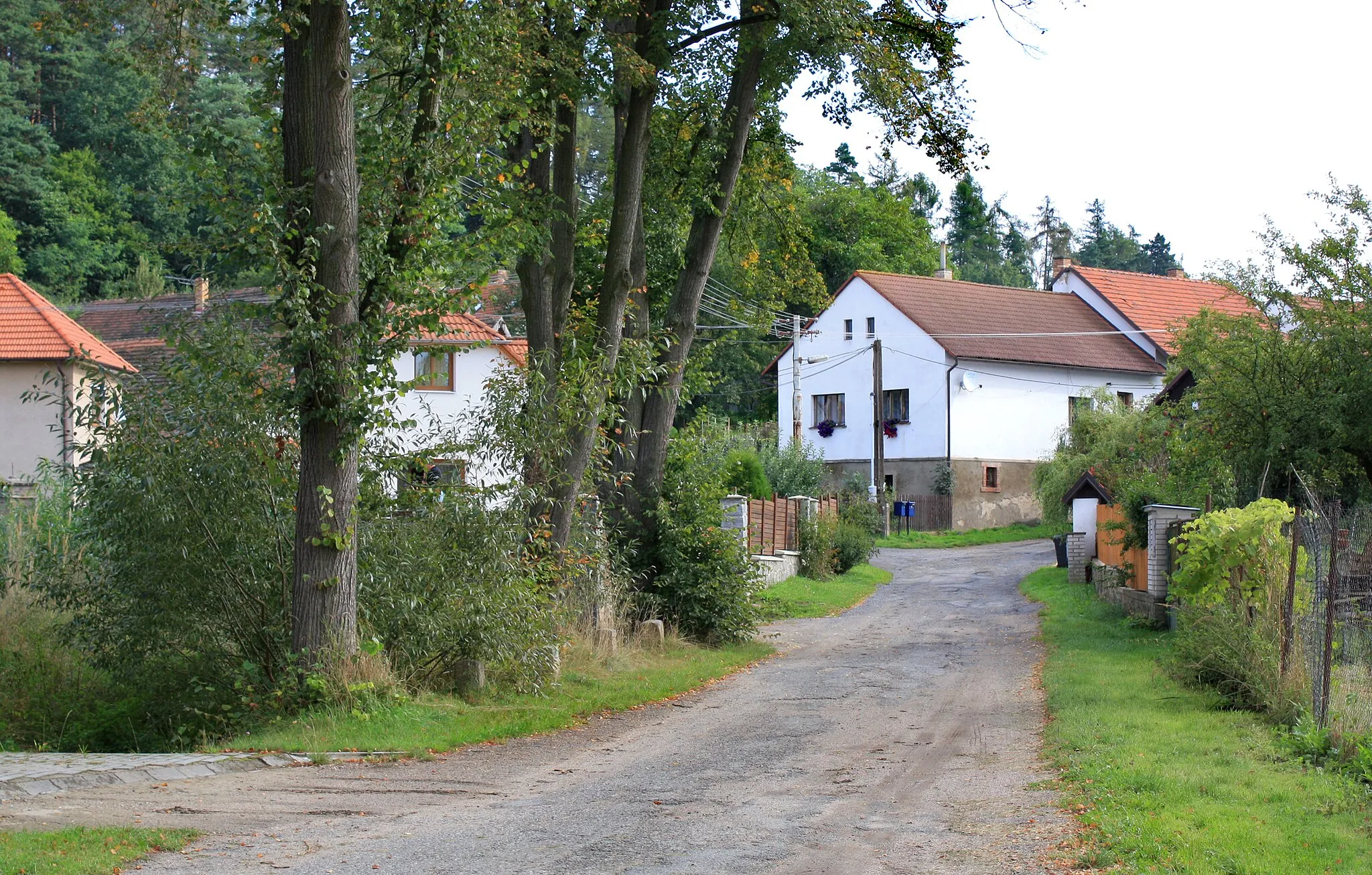 Photo showing: East part of Nechánice, part of Sulice village, Czech Republic