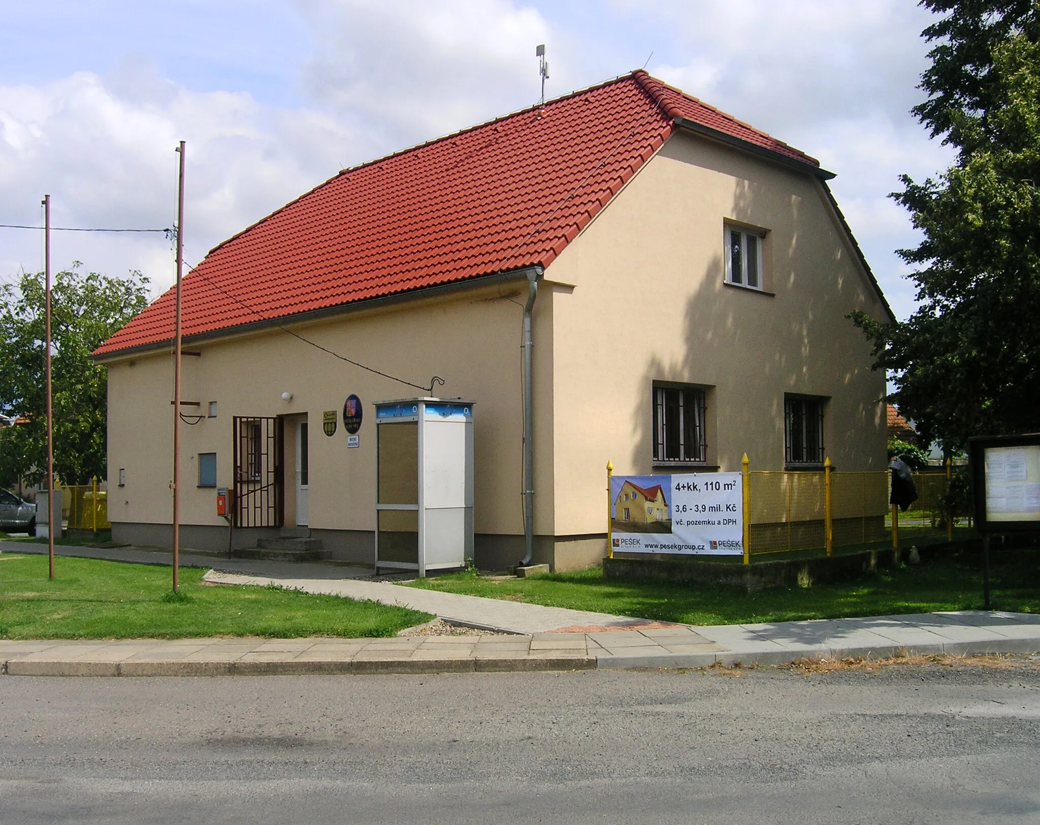 Photo showing: Municipally Office of Nová Ves, Czech Republic