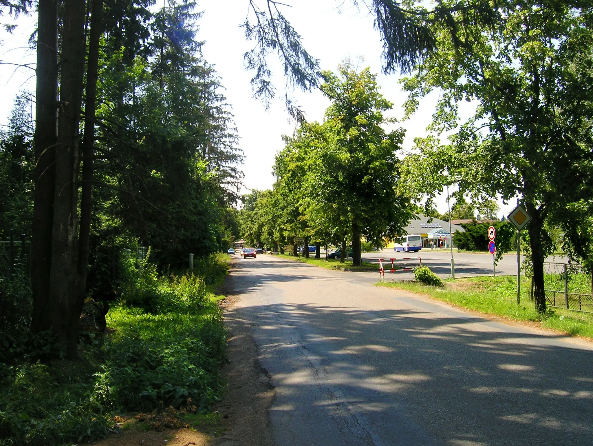 Photo showing: Ringhofferova street in Kamenice, Czech Republic