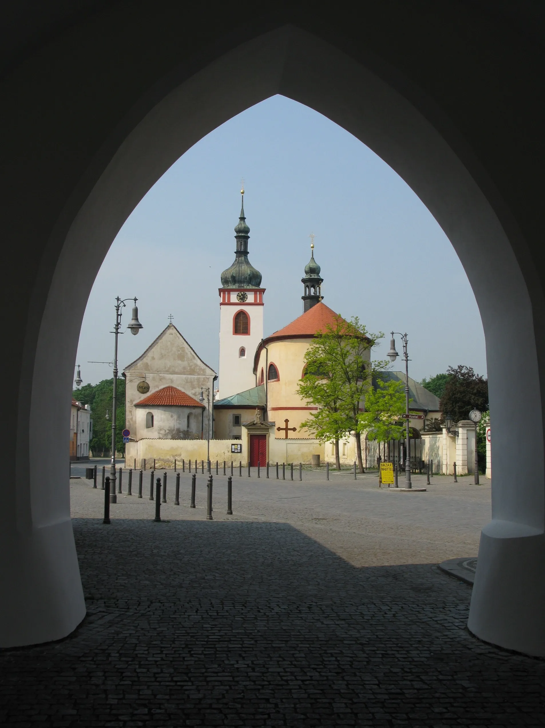 Photo showing: St. Wenceslas Basilica, Stara Boleslav
