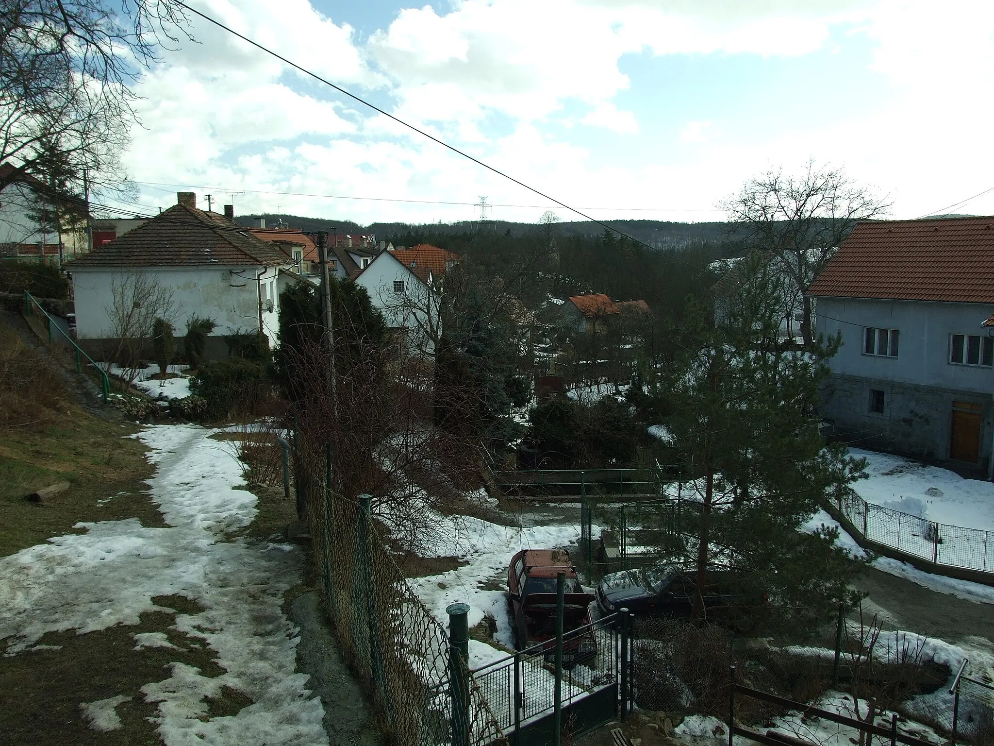 Photo showing: Buildings in Bratřínov village, Central Bohemian Region, CZ