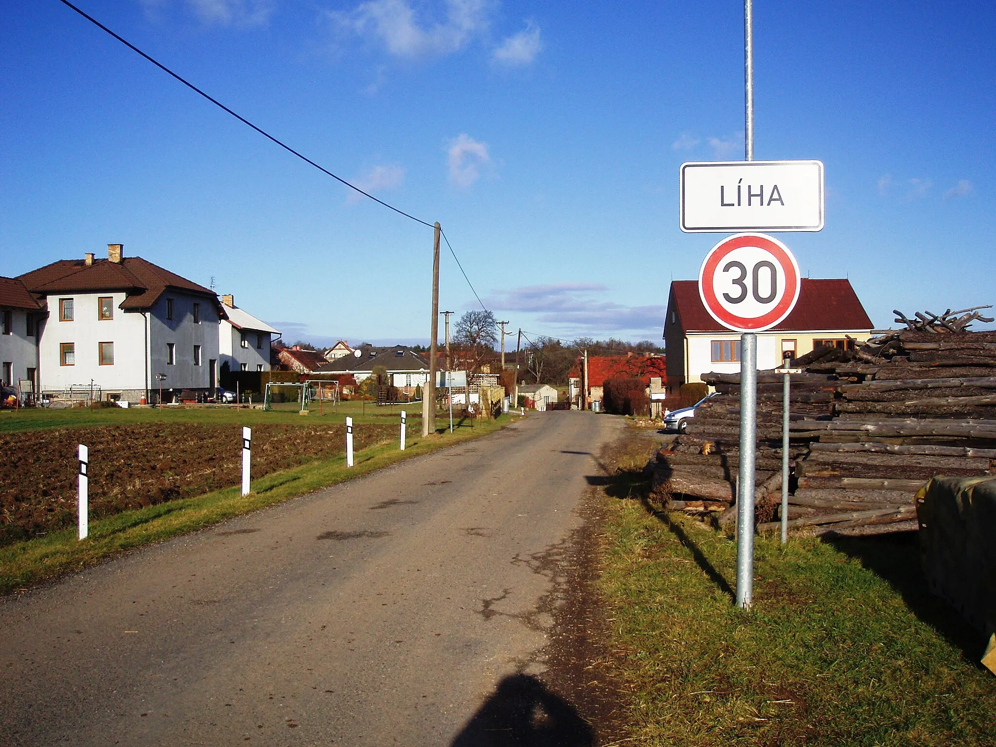 Photo showing: Líha - osada poblíž Suchodolu