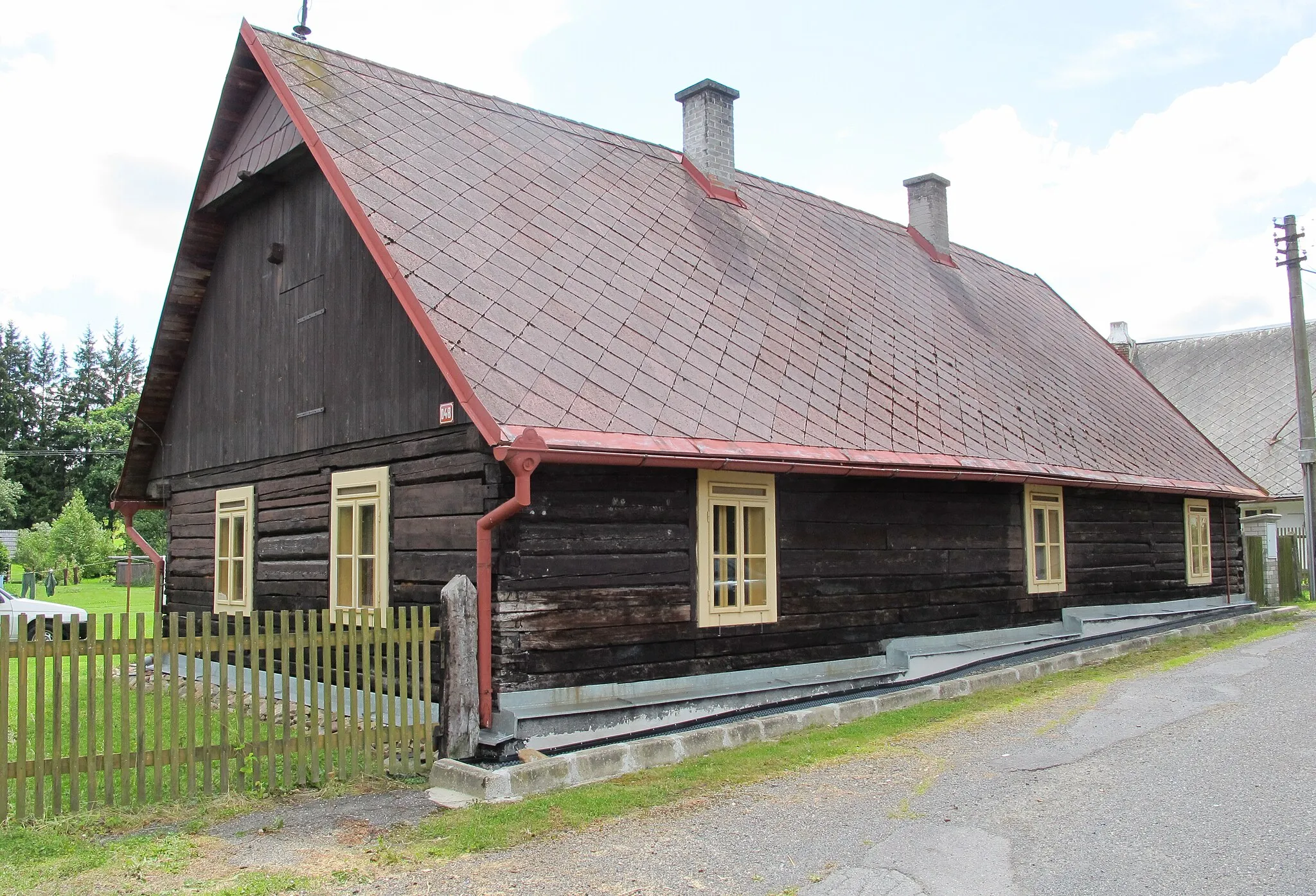 Photo showing: Hutě pod Třemšínem in Příbram District, Czech Republic