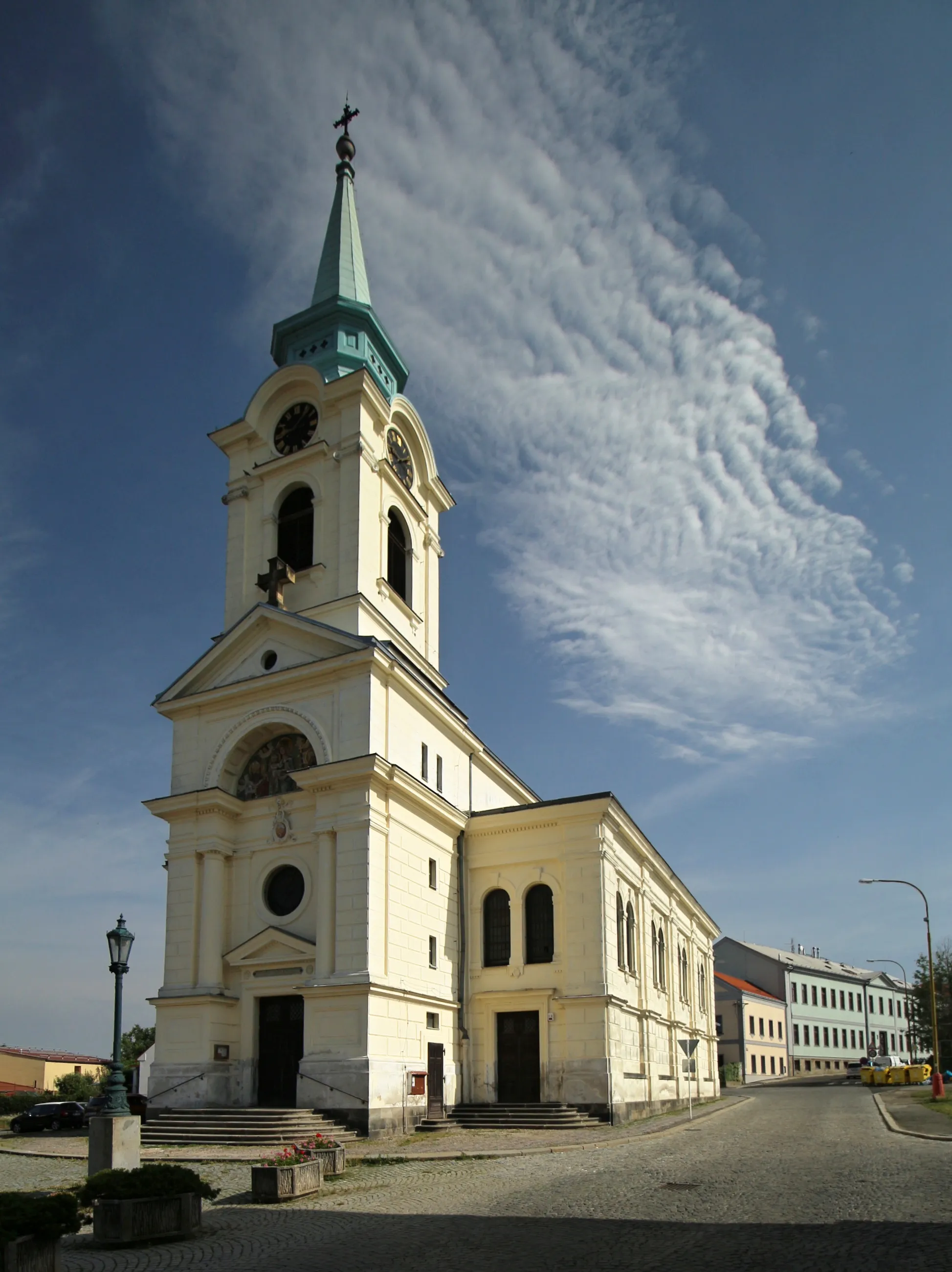 Photo showing: Příbram VI-Březové Hory, kostel svatého Vojtěcha