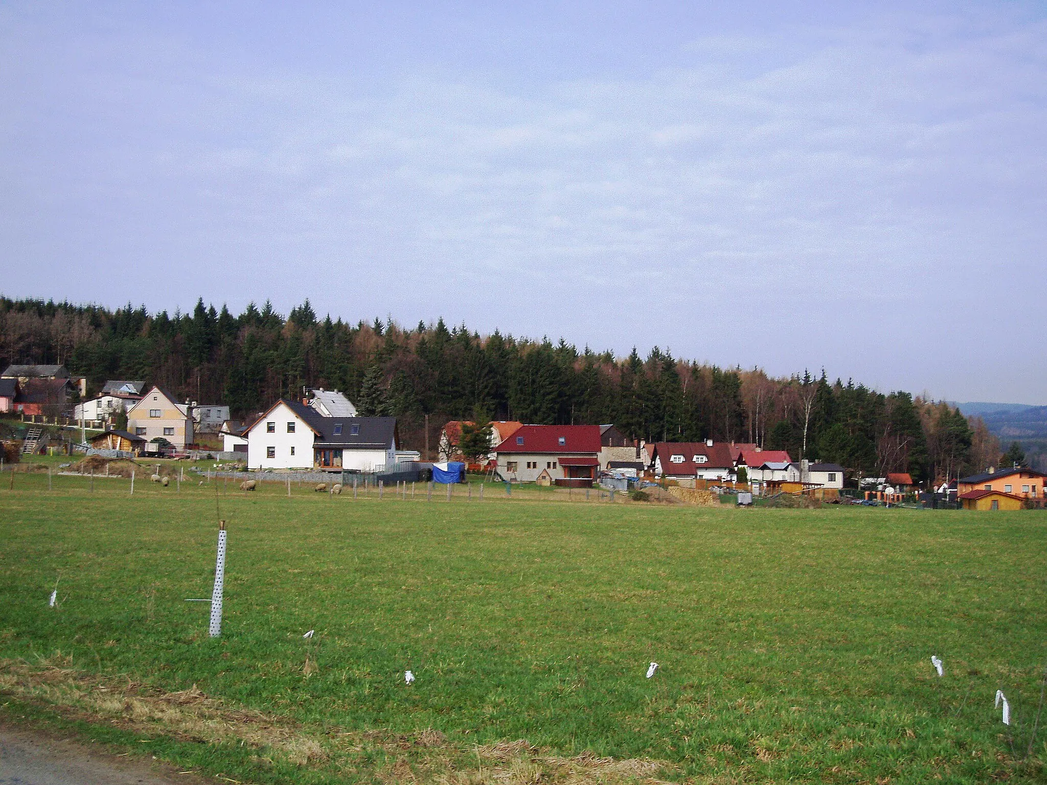 Photo showing: Tisová,celkový pohled