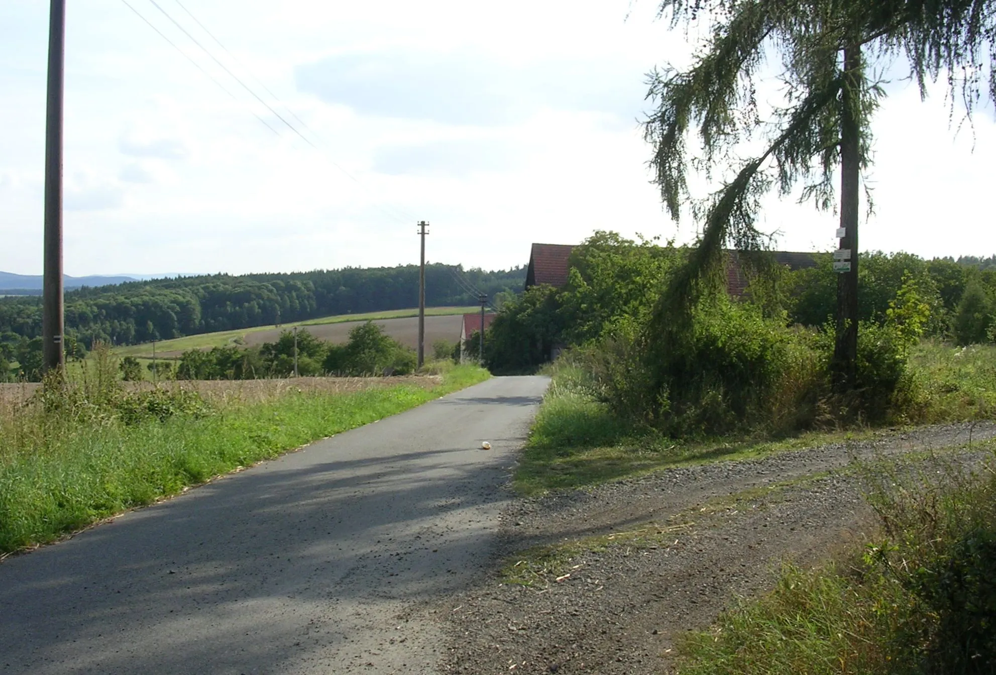 Photo showing: Velká Buková-Malá Buková, Rakovník District, Central Bohemian Region, the Czech Republic.