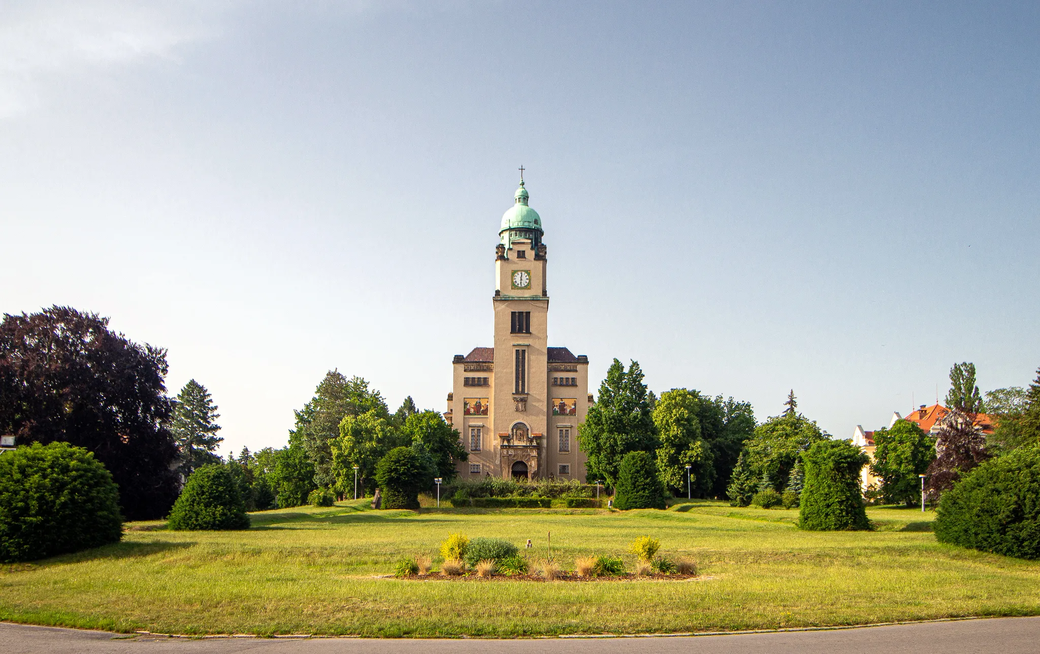Photo showing: Bohnice kostel sv. Václava