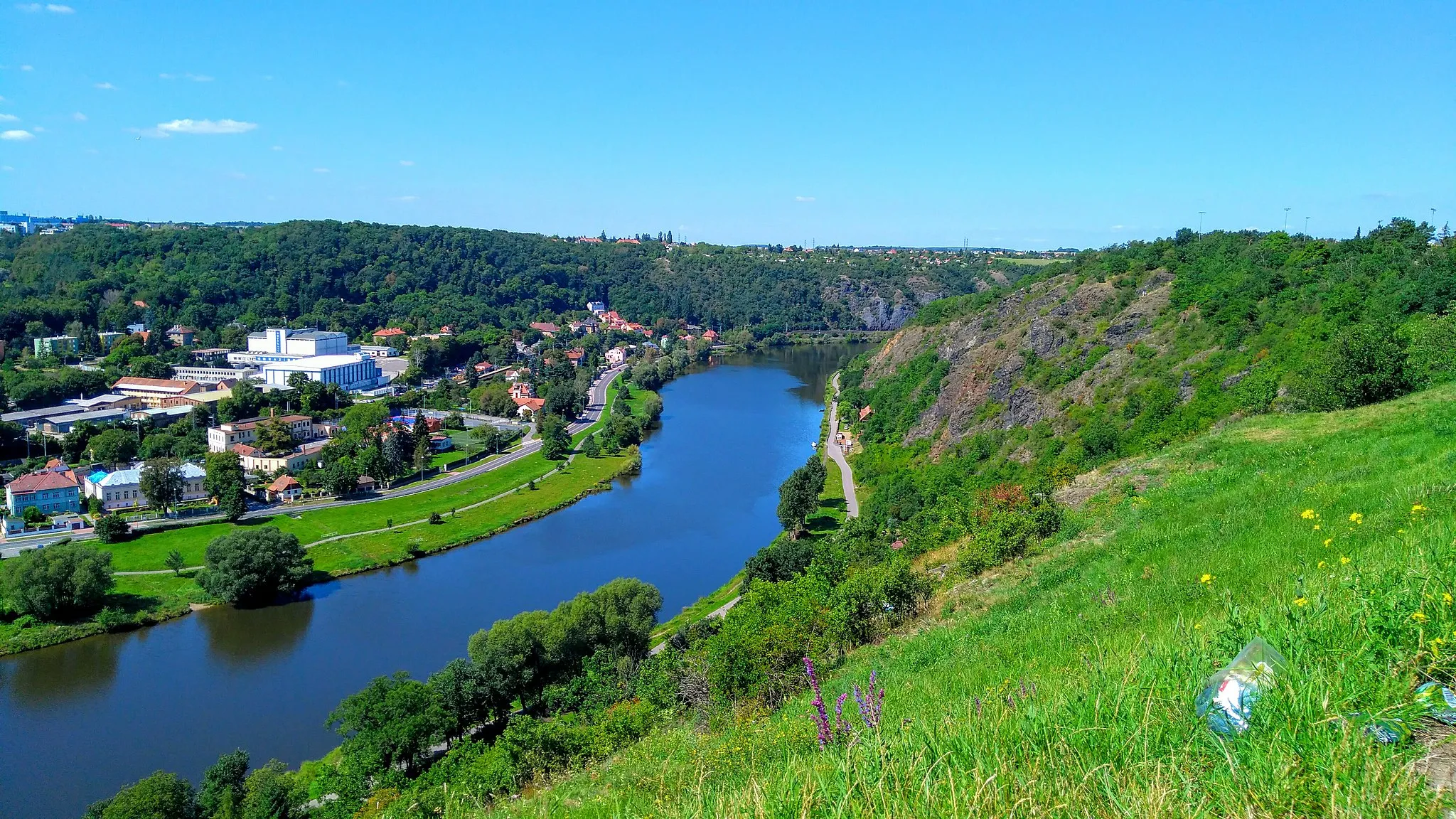 Photo showing: Řeka.