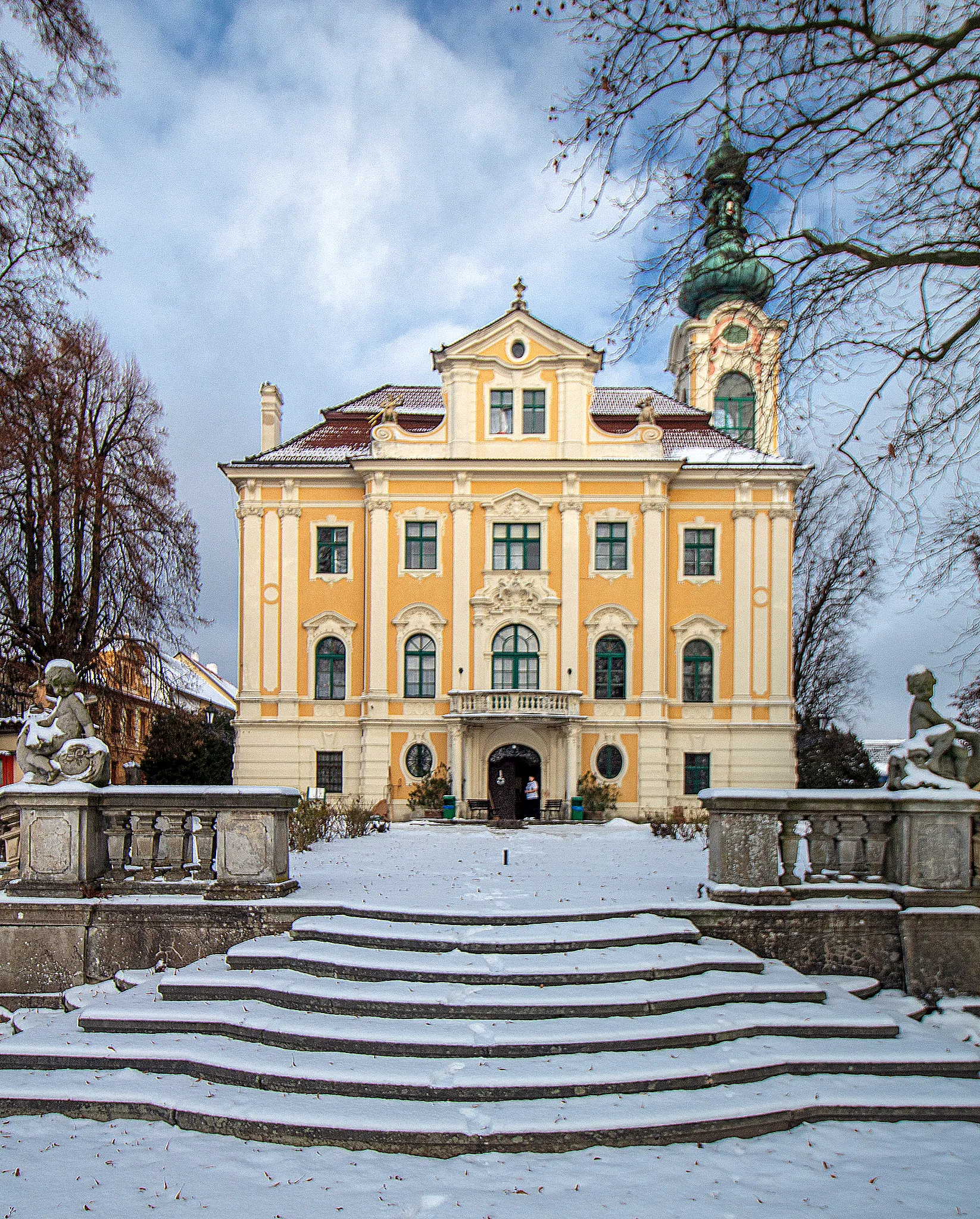 Photo showing: Zámek Horní Vidim