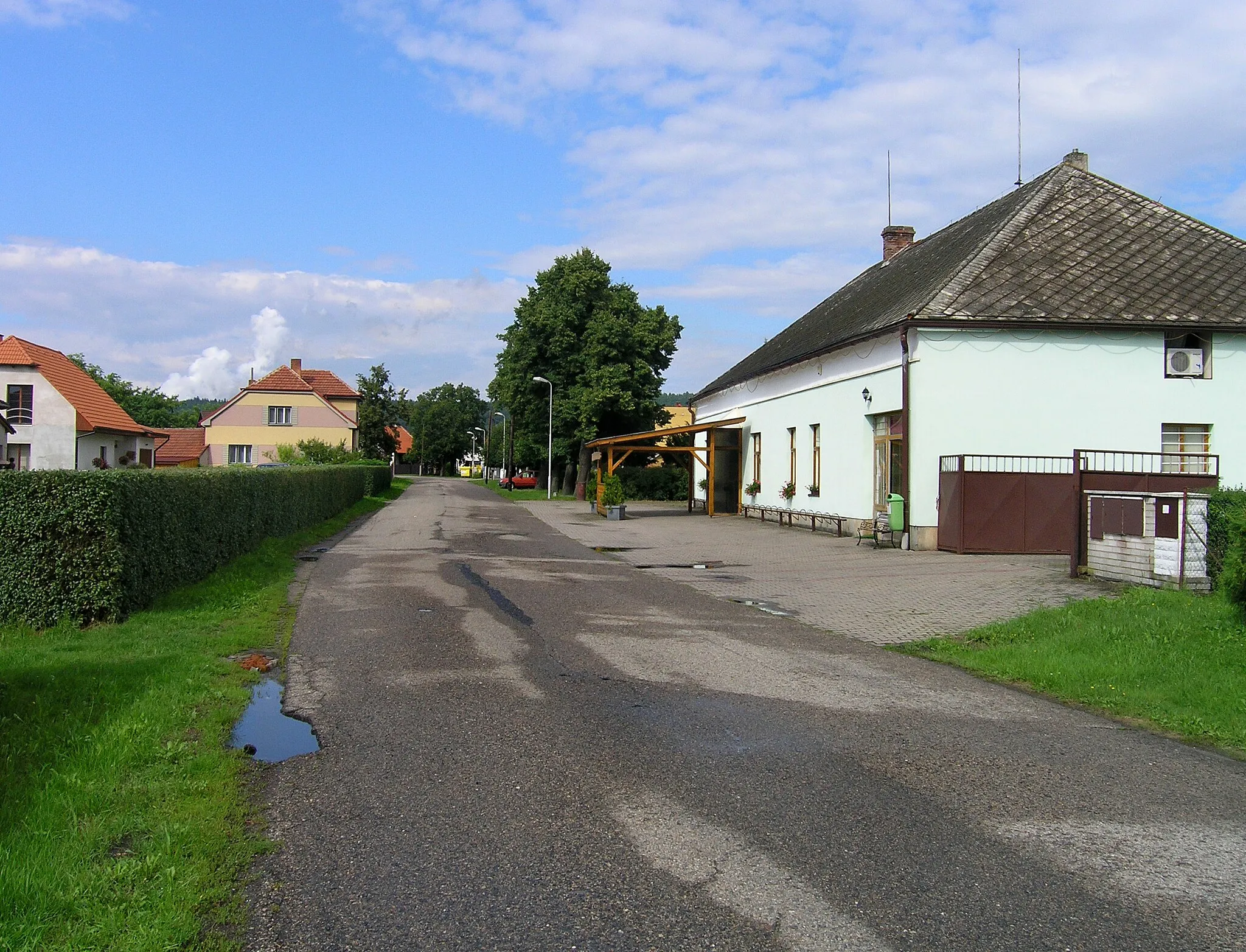 Photo showing: Restaurant in Horka I village, Czech Republic