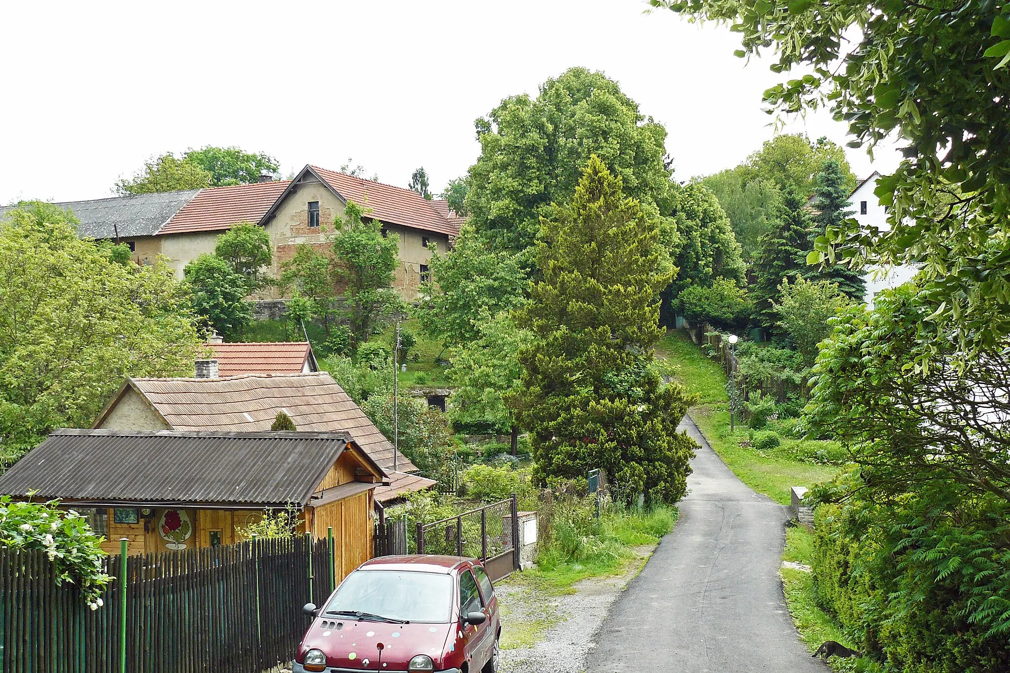 Photo showing: Lensedly - village in Czech Republic