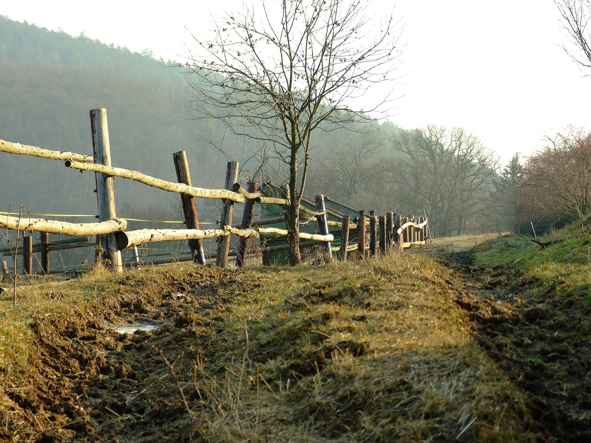 Photo showing: Solopisky village, rural scenery. Central Bohemian Region, CZ.