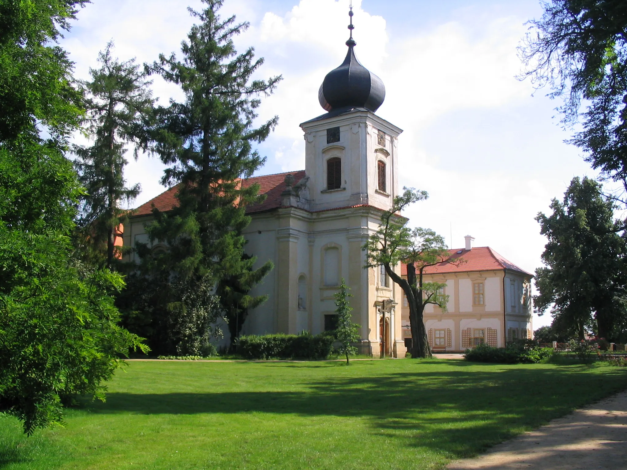 Photo showing: Castle in Loučeň, Czech Republic