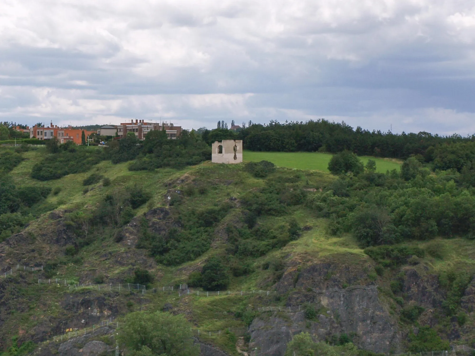 Photo showing: “Baba” ruins in Prague