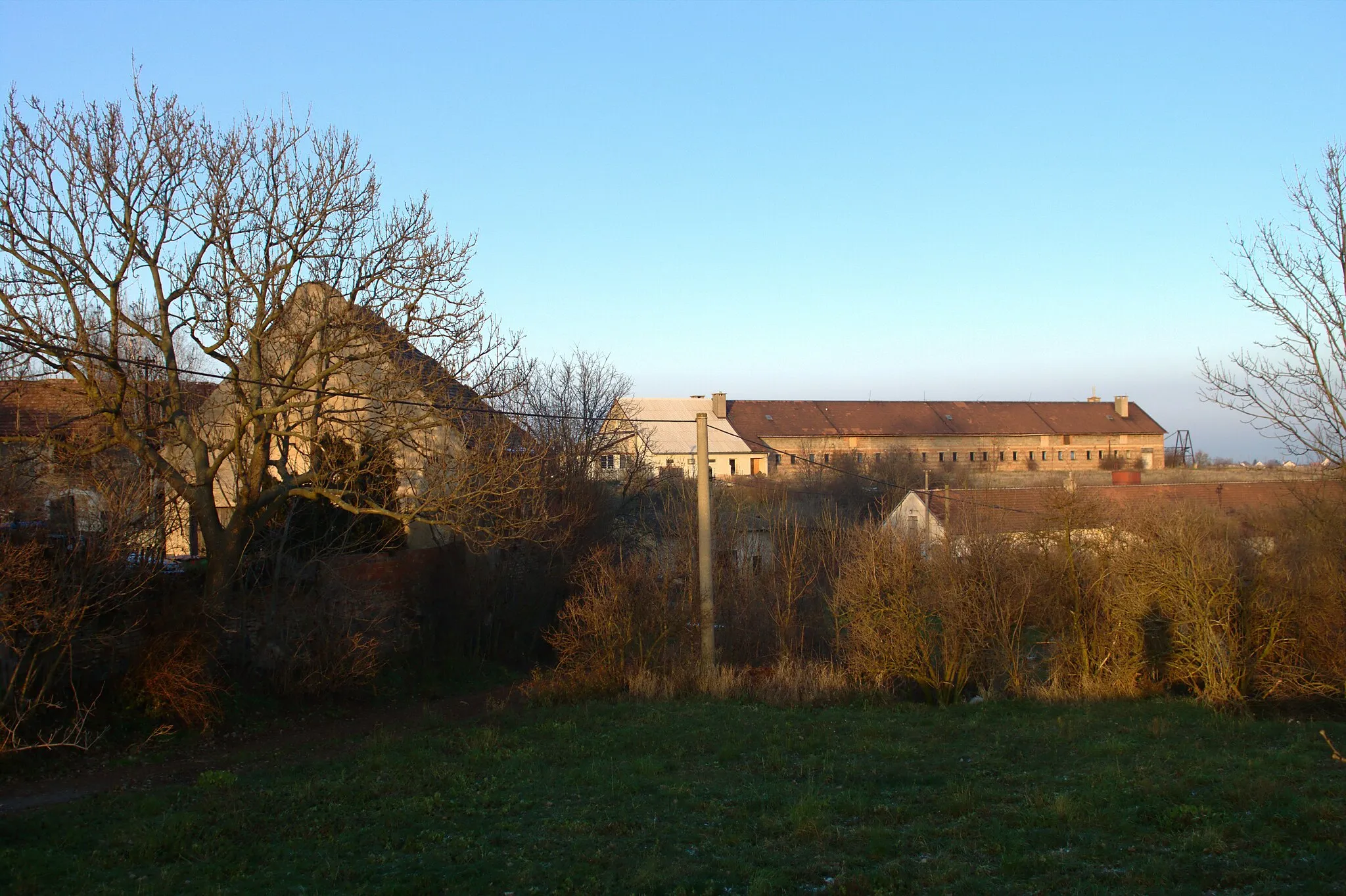 Photo showing: The village/settlement of Nehošť, part of Dolany, Central Bohemian Region, CZ