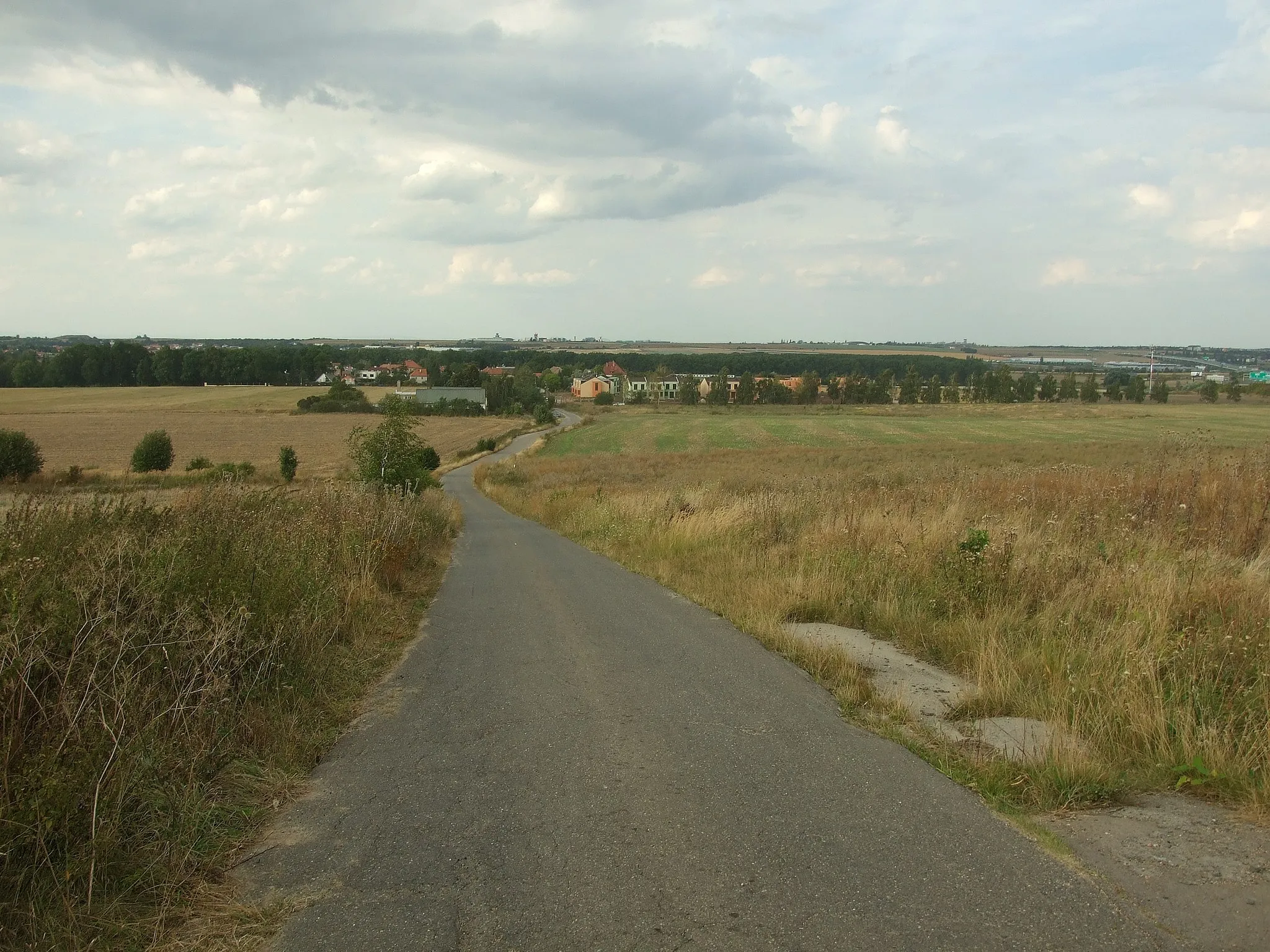 Photo showing: Western edge of Prague, CZ near Zličín and Sobín. Both locations are part of Prague