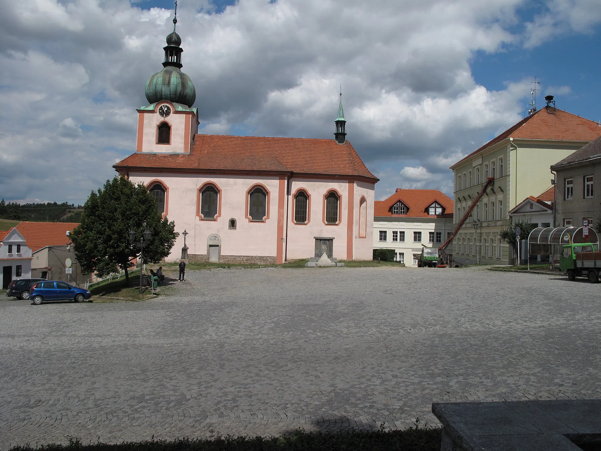 Photo showing: Nový Knín, Okres Příbram, Česká republika.