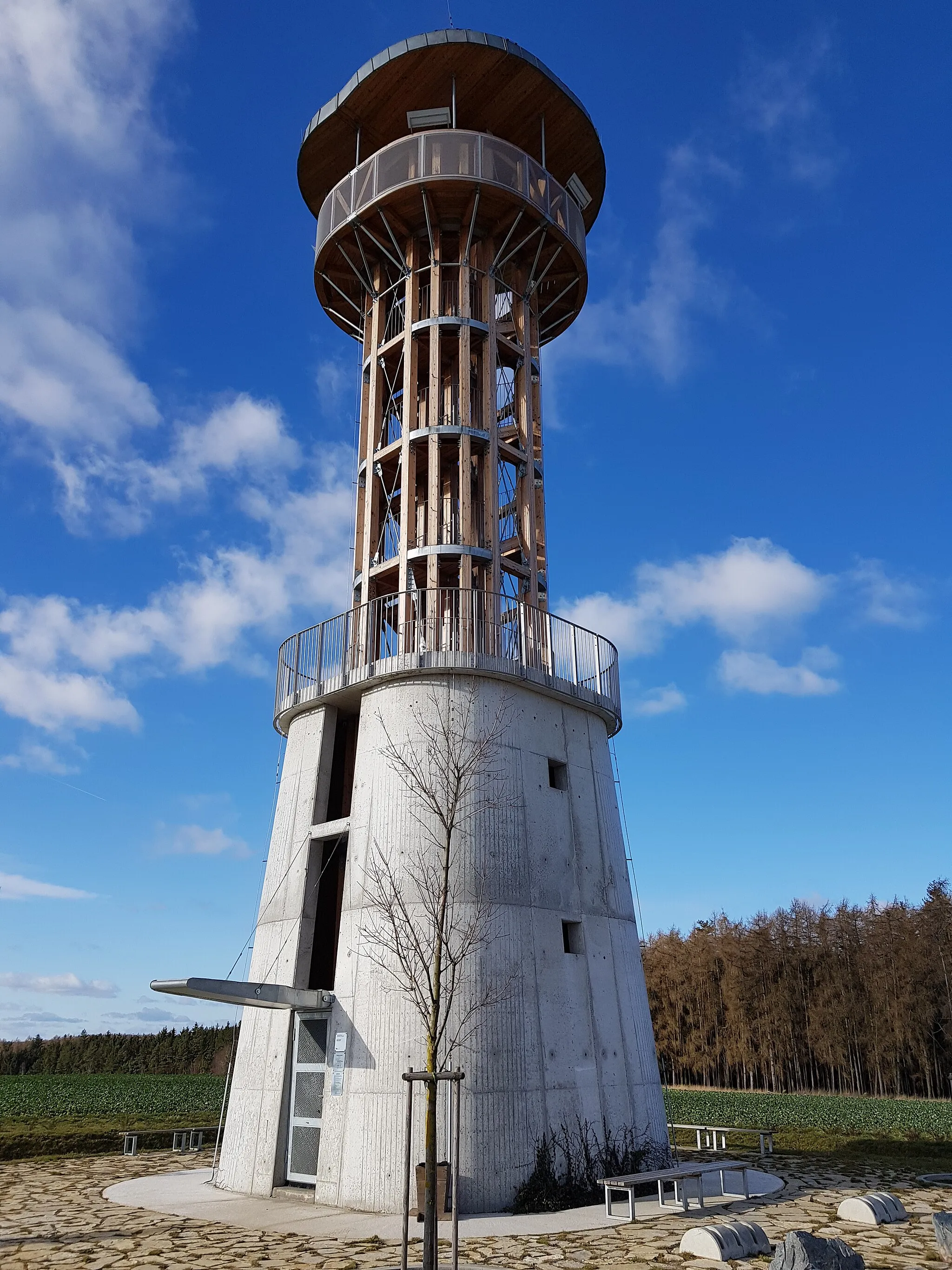Photo showing: Senecká hora lookout tower