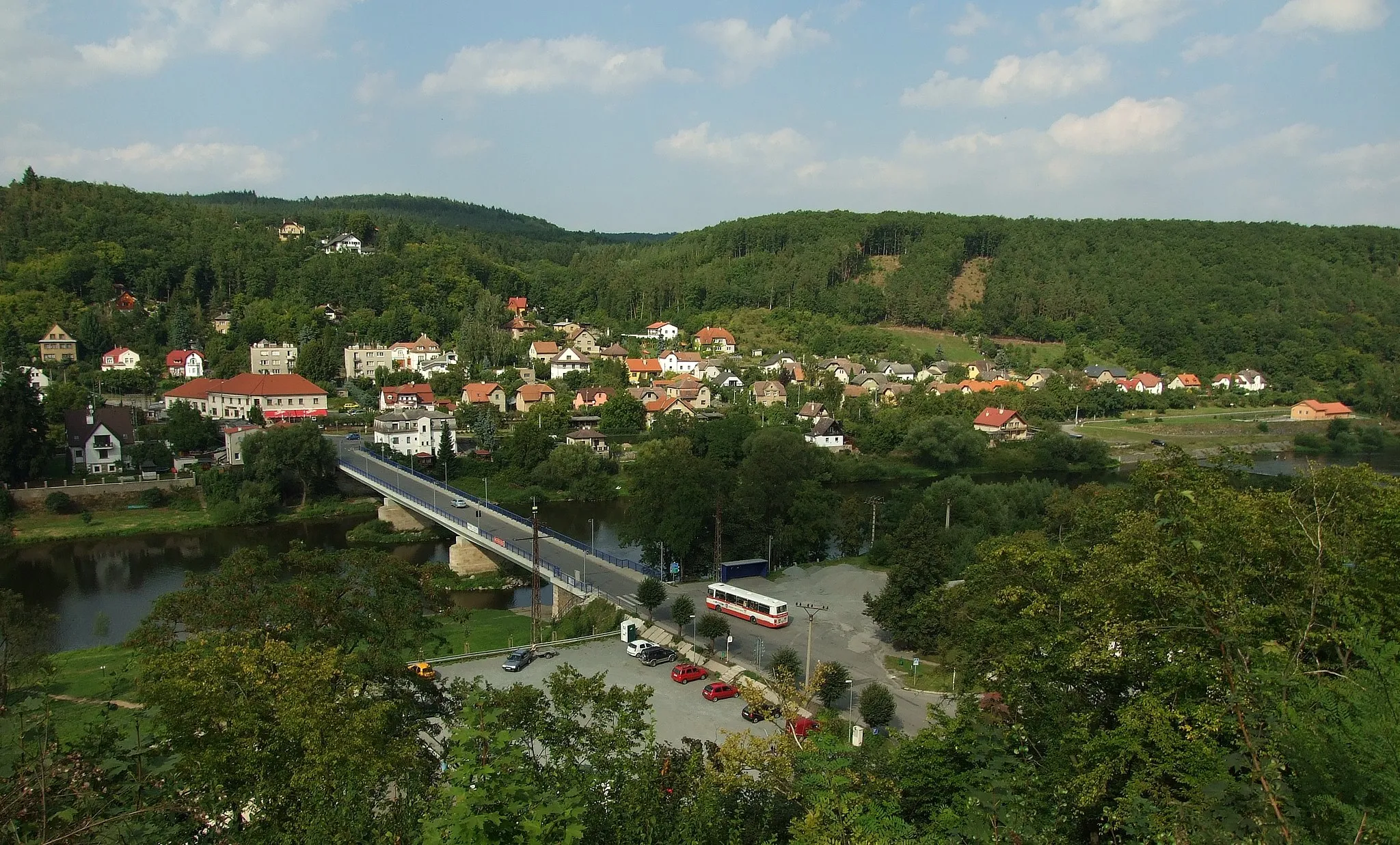 Photo showing: Town of Nižbor in Central Bohemian region, CZ