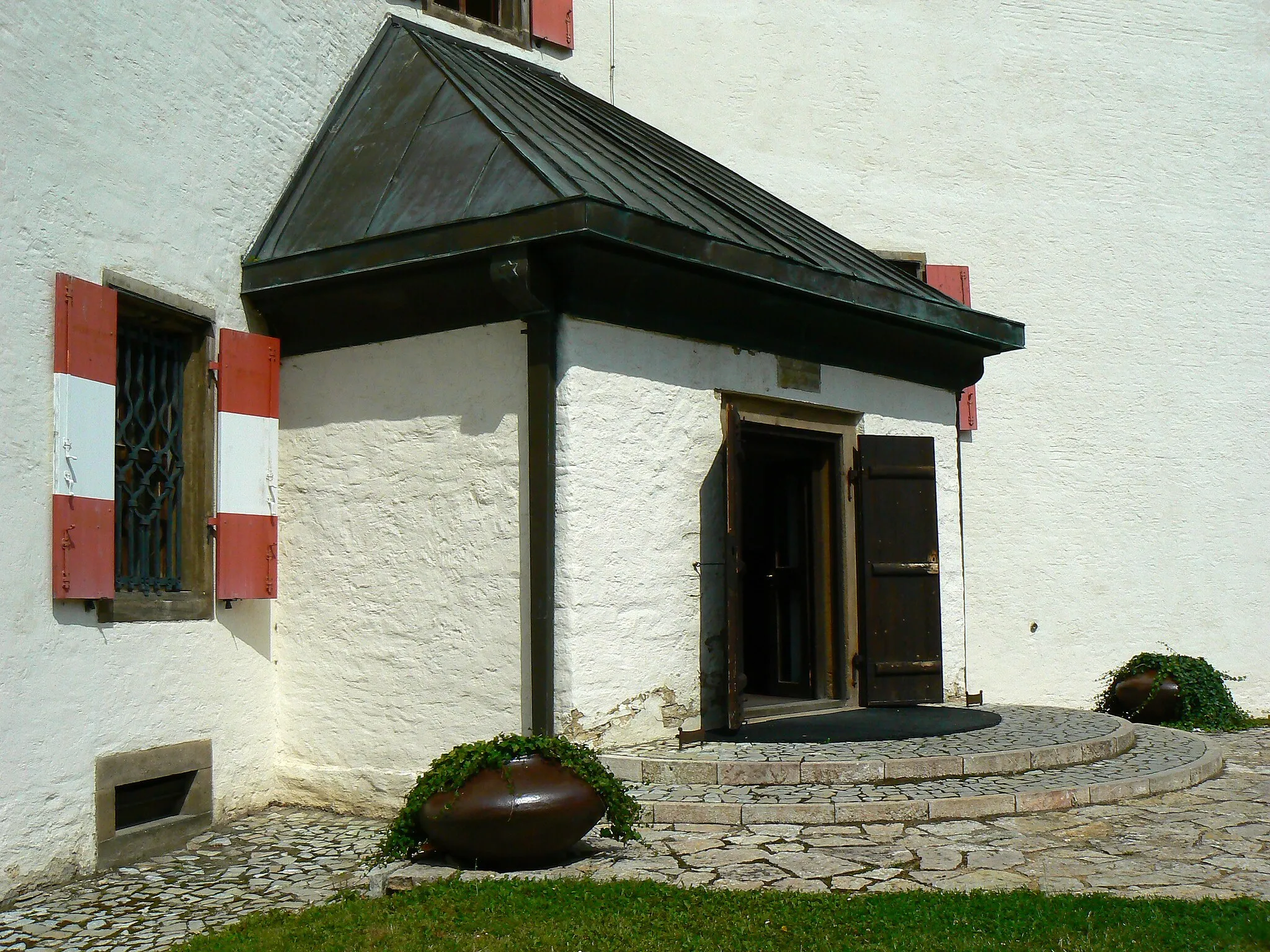 Photo showing: Entrance of Summer Palace Hvězda, Prague, Czech Republic