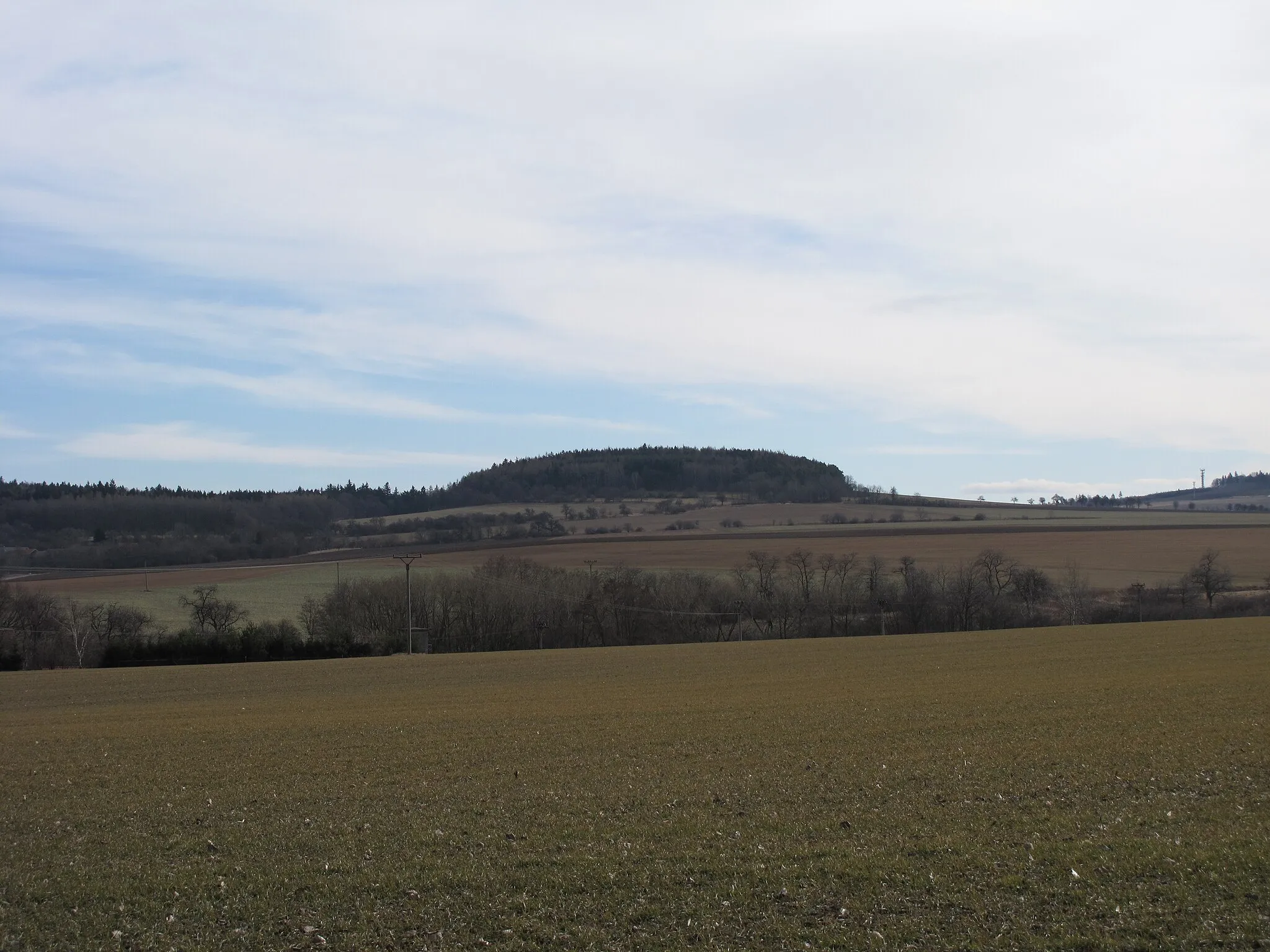 Photo showing: Opatovický vrch (hill), Opatovice village (Červené Pečky market town), Czech Republic.