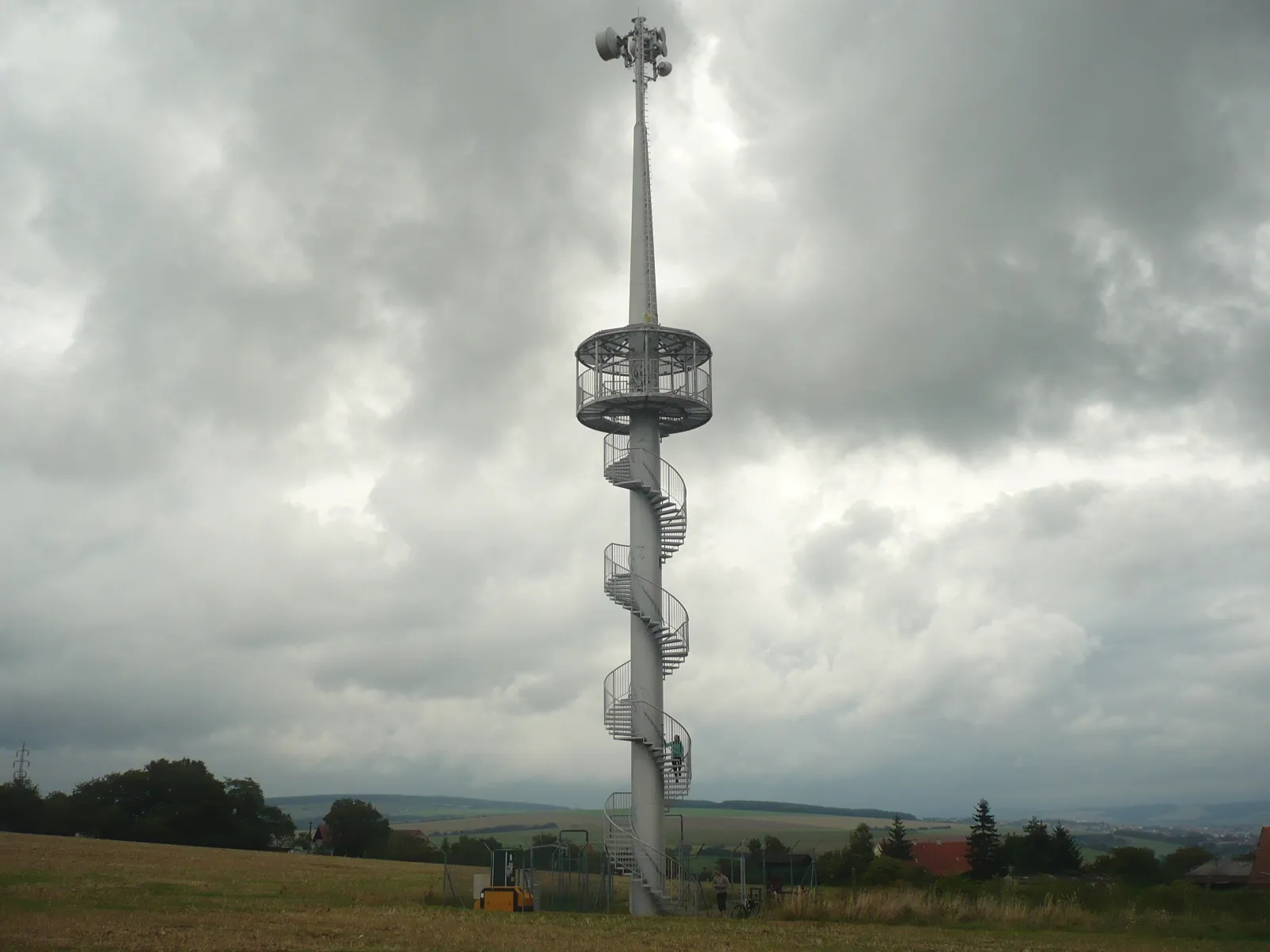 Photo showing: Observation Tower Lhotka, settlement Lhotka, village Hradčovice, district Uherske Hradiste, Zlin Region
