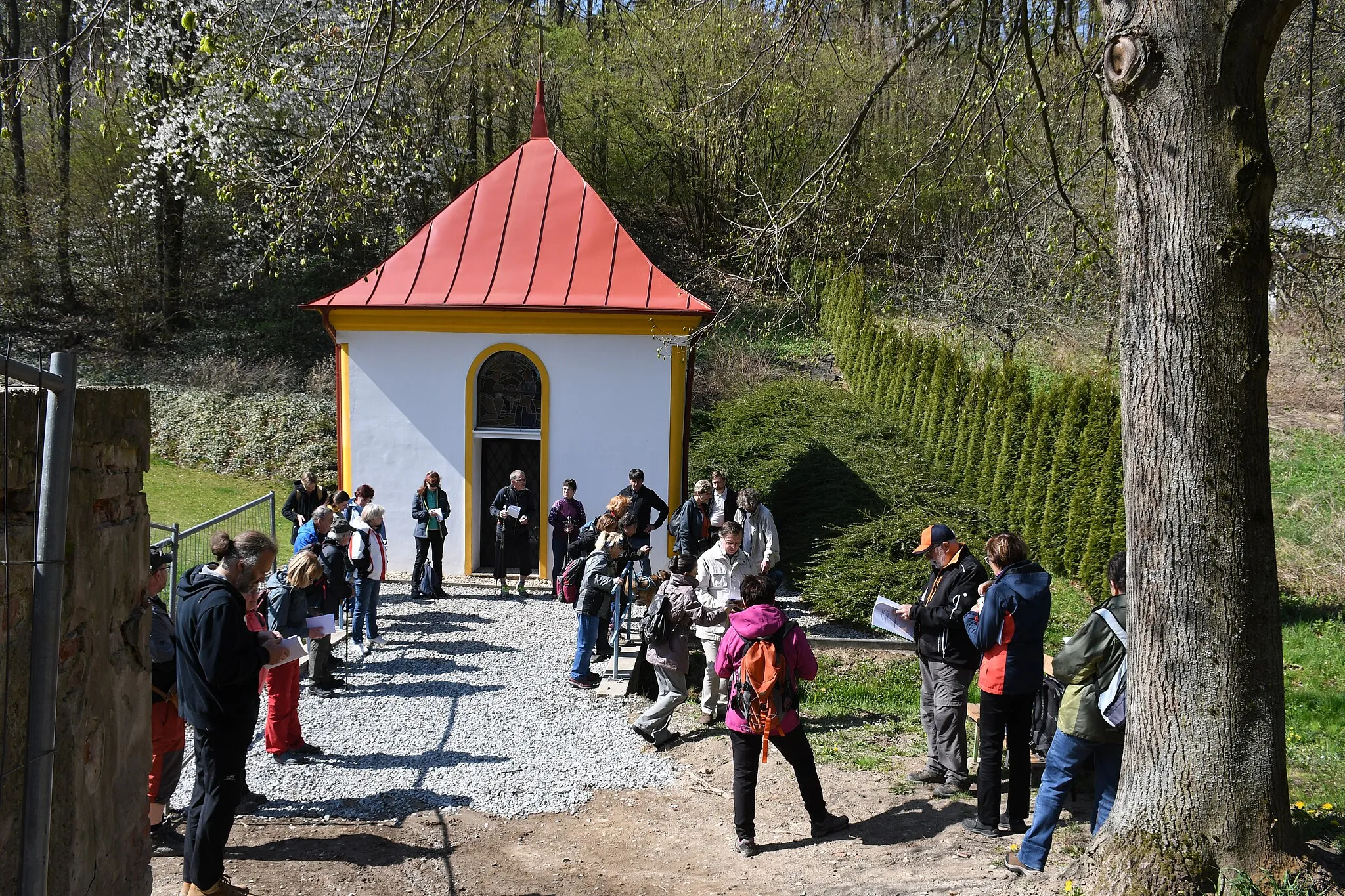 Photo showing: Žarošice, Zdravá Voda, vodní kaple