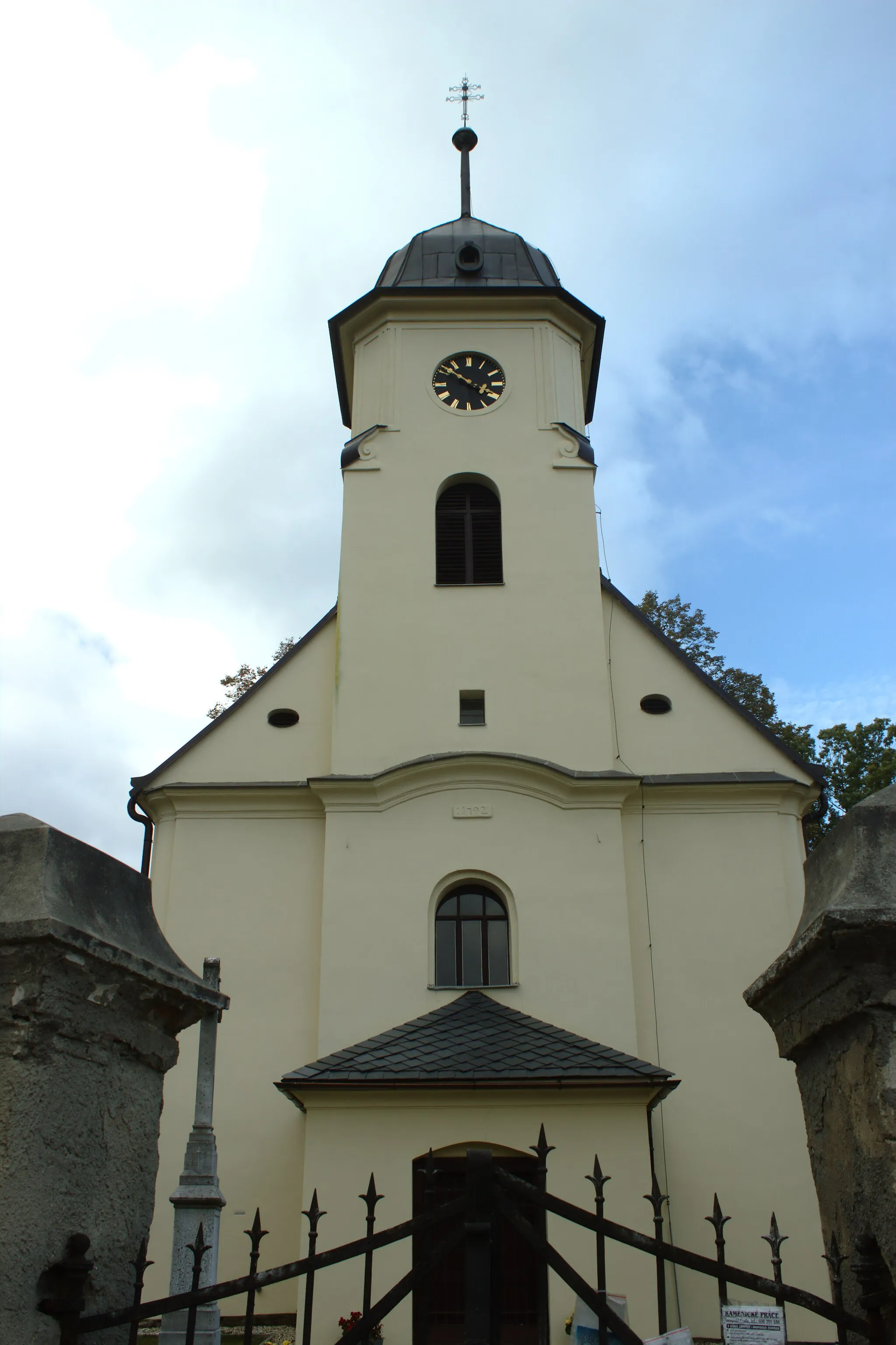 Photo showing: Church of Saint Margaret in Čermná ve Slezsku, CZ