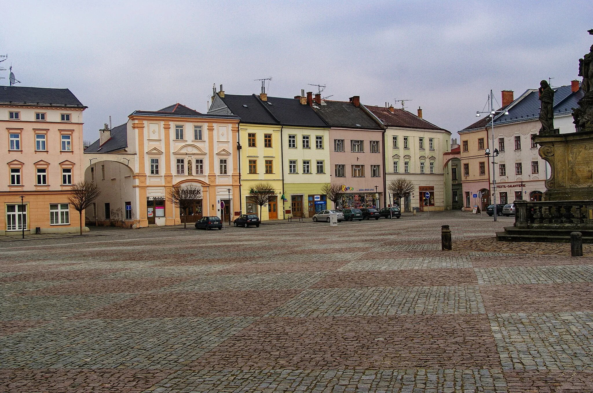 Photo showing: Moravská Třebová - Náměstí T. G. Masaryka