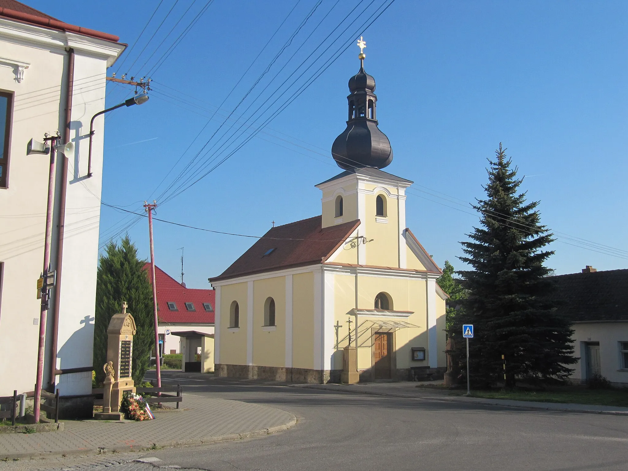 Photo showing: Tupesy in Uherské Hradiště District, Czech Republic. Chapel.