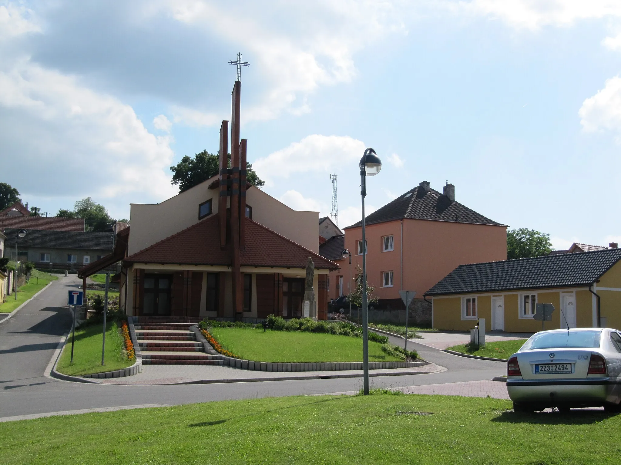 Photo showing: Traplice in Uherské Hradiště District, Czech Republic. Chapel.